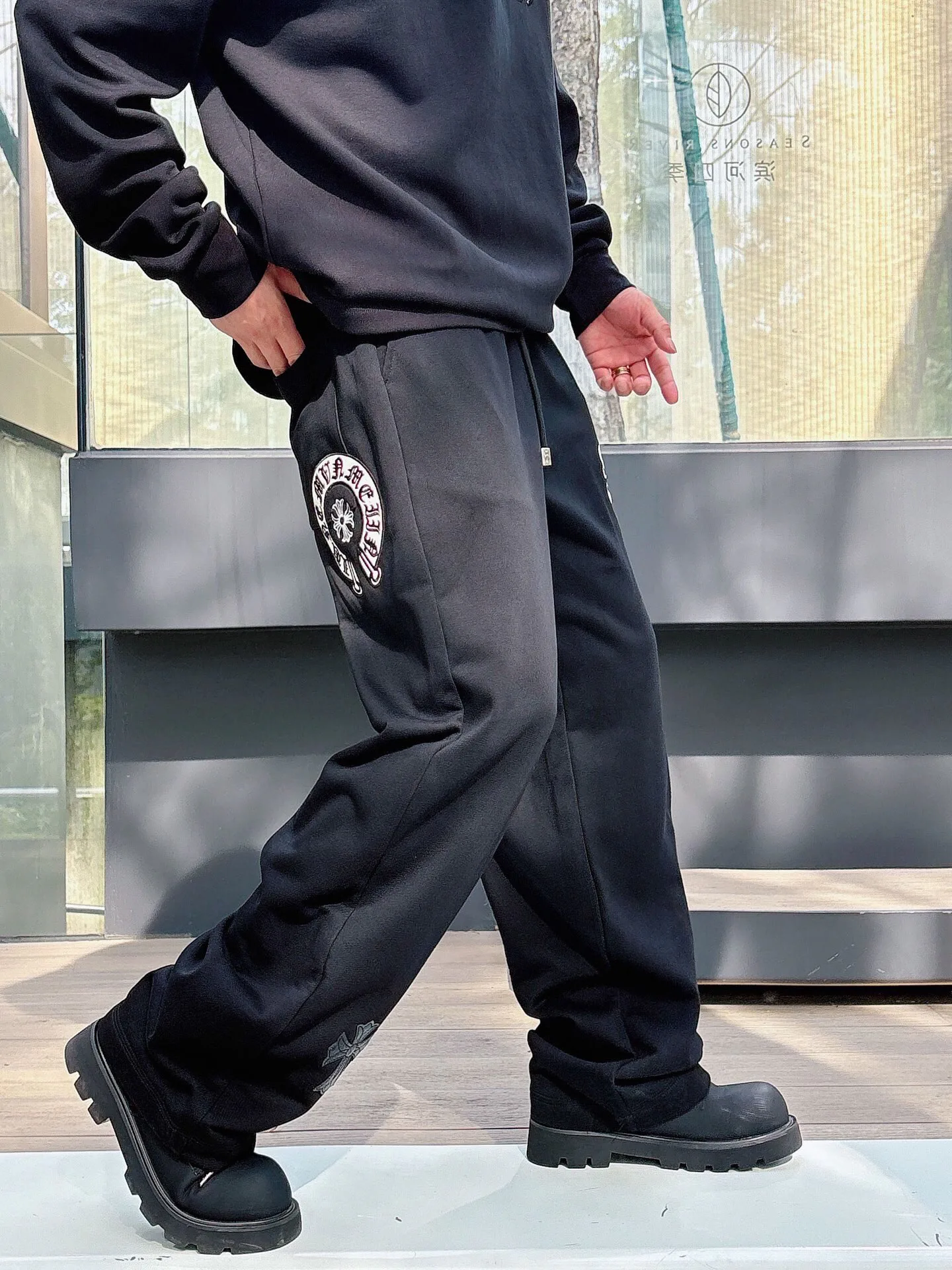 Брюки Мужские Chrome Hearts 787568