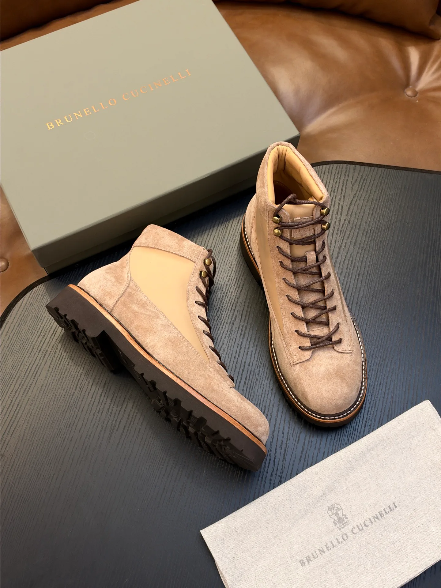 Ботинки Мужские Brunello Cucinelli 18893840