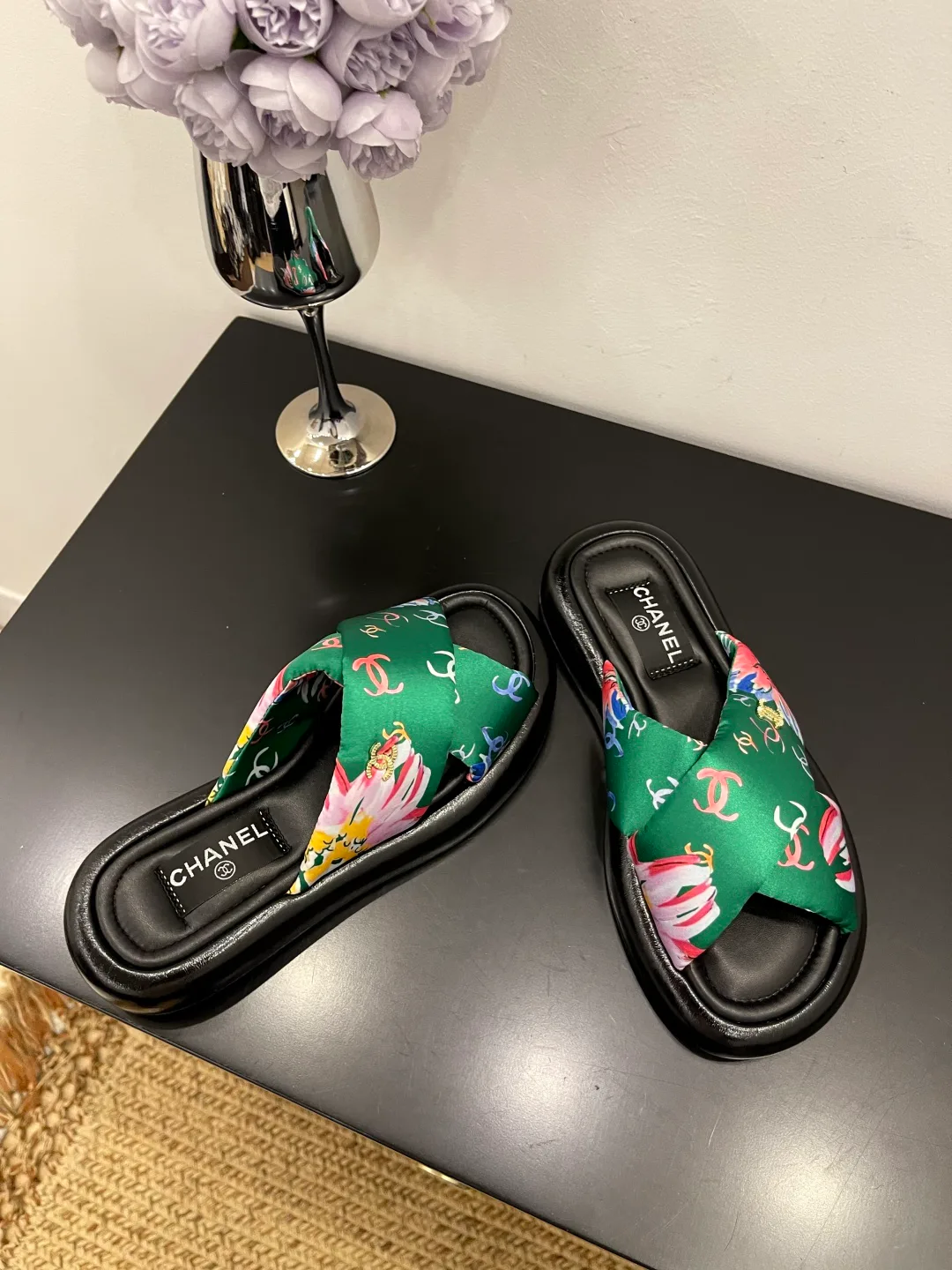 Шлепанцы Женские Chanel 48850