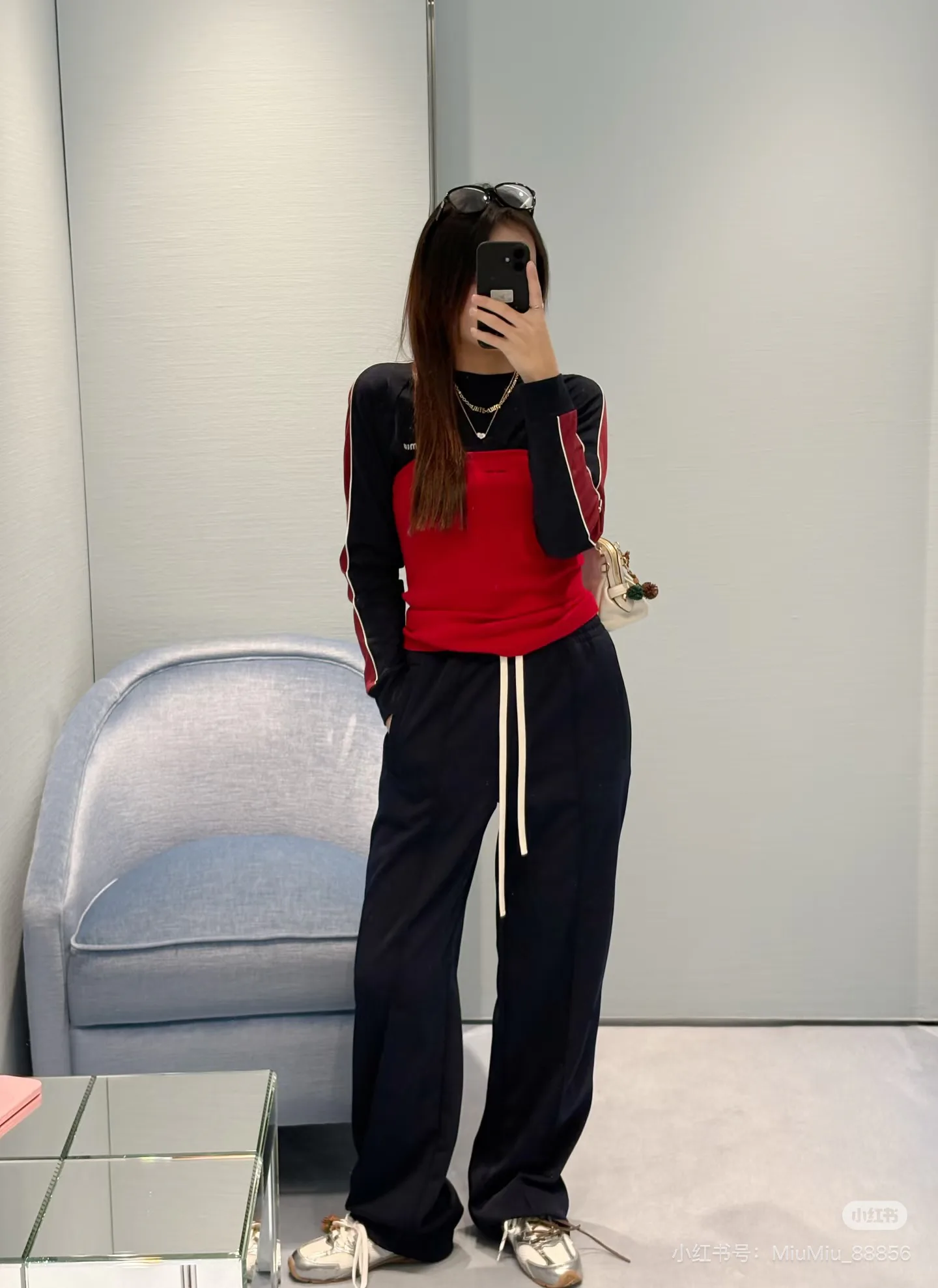 Лонгсливы Женские Miu Miu 10988164