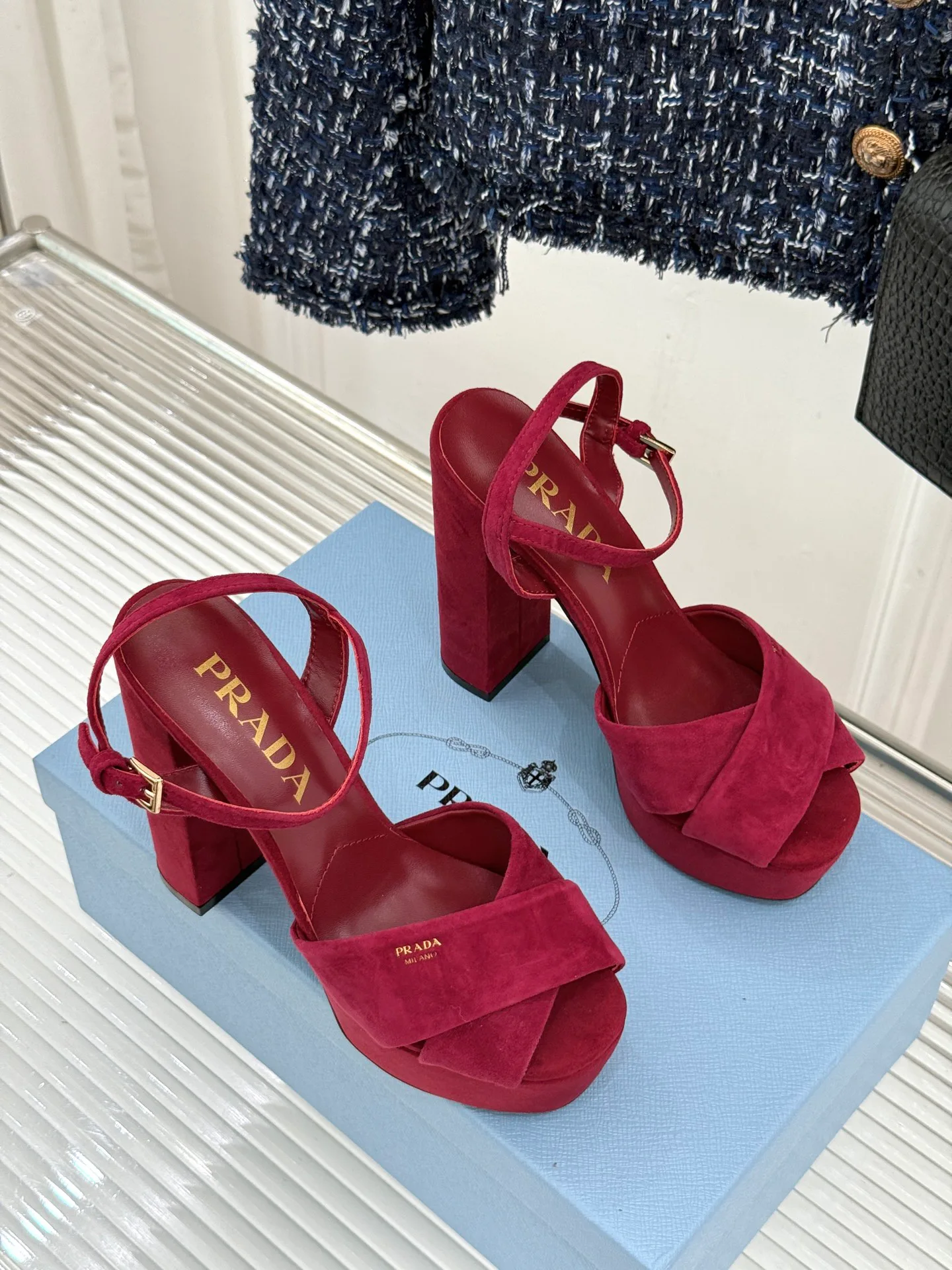 Босоножки Женские Prada 18627574