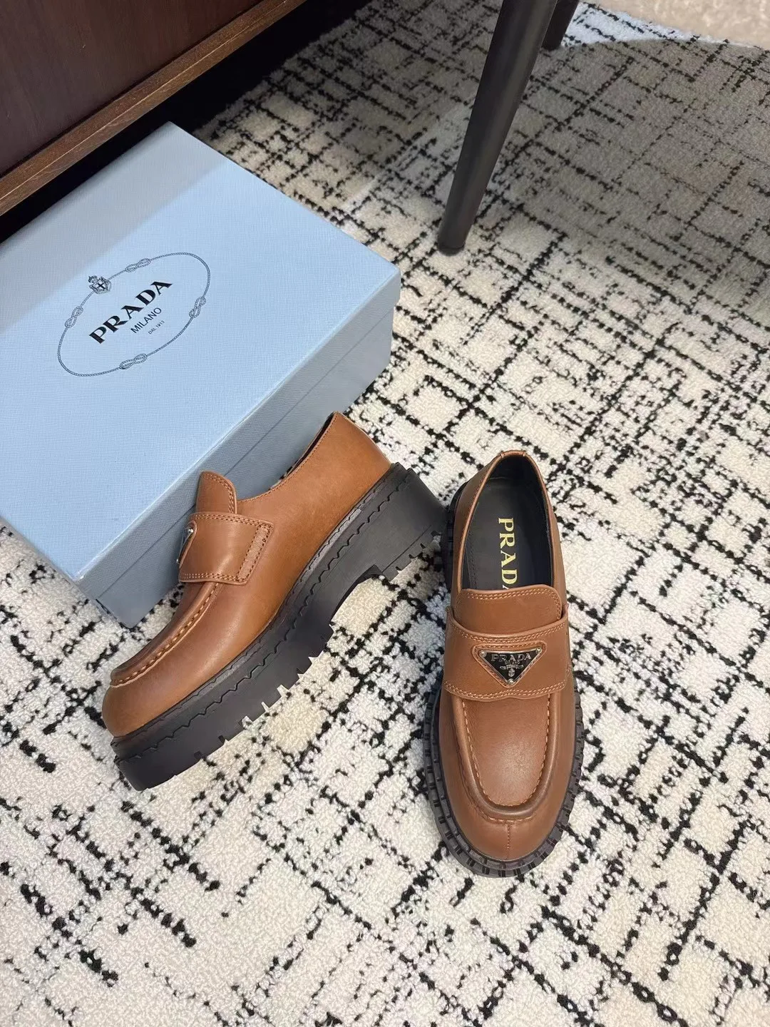 Лоферы И Мокасины Женские Prada 11404097