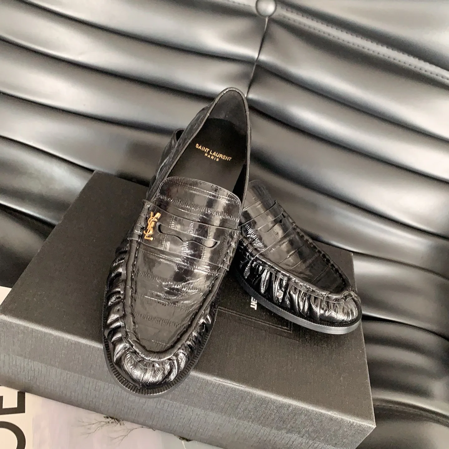 Лоферы И Мокасины Женские Saint Laurent 809064