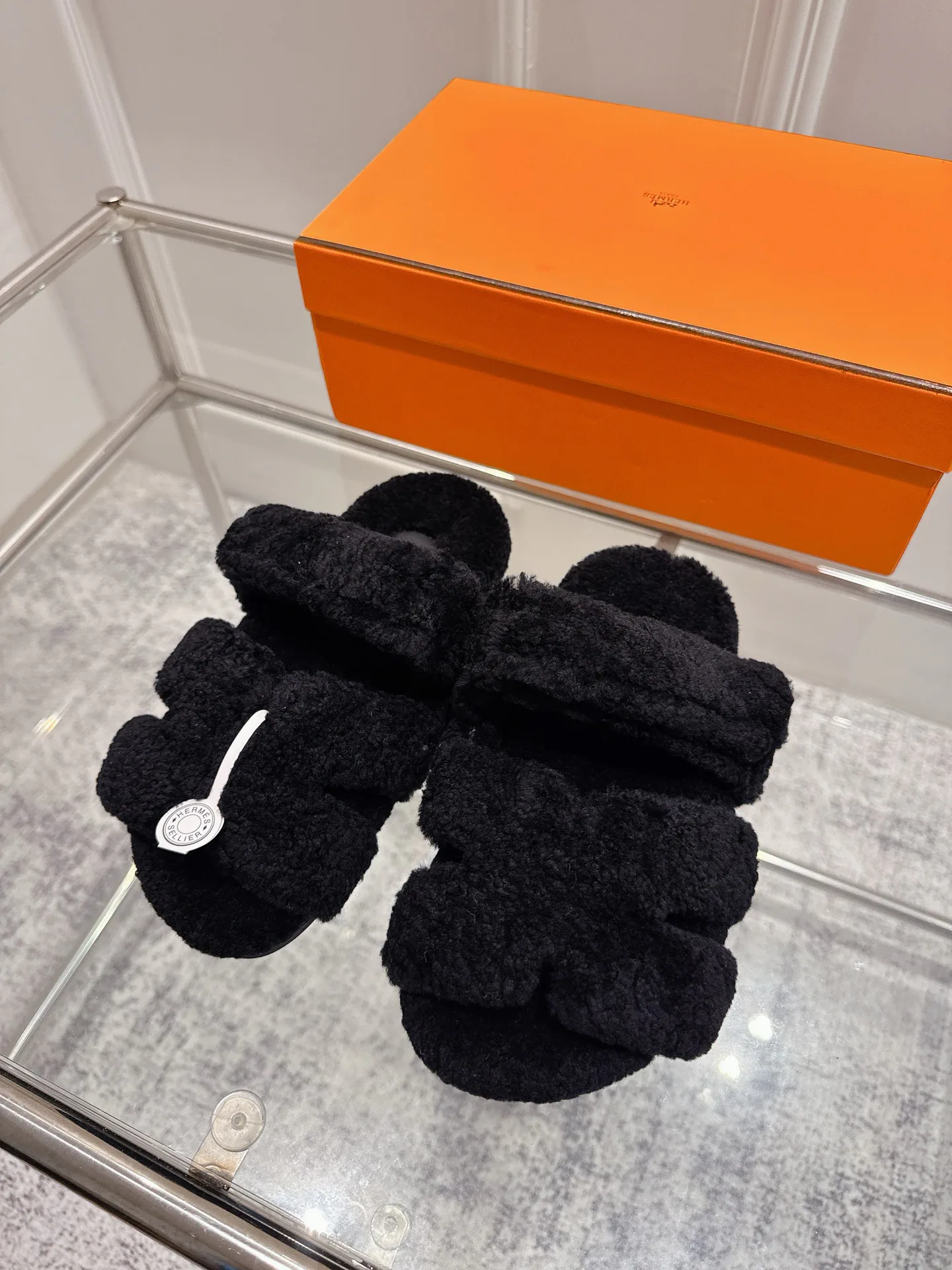 Тапочки Женские Hermes 65288