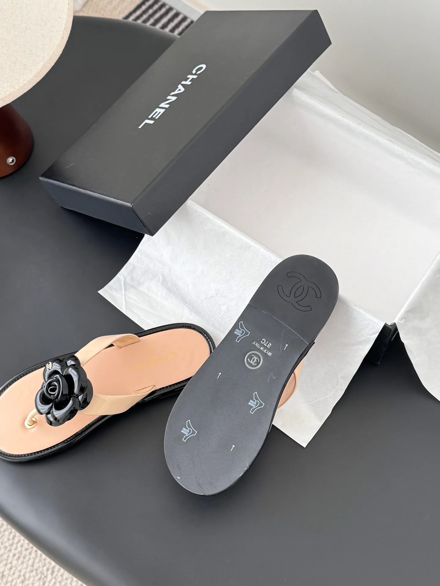 Шлепанцы Женские Chanel 348907