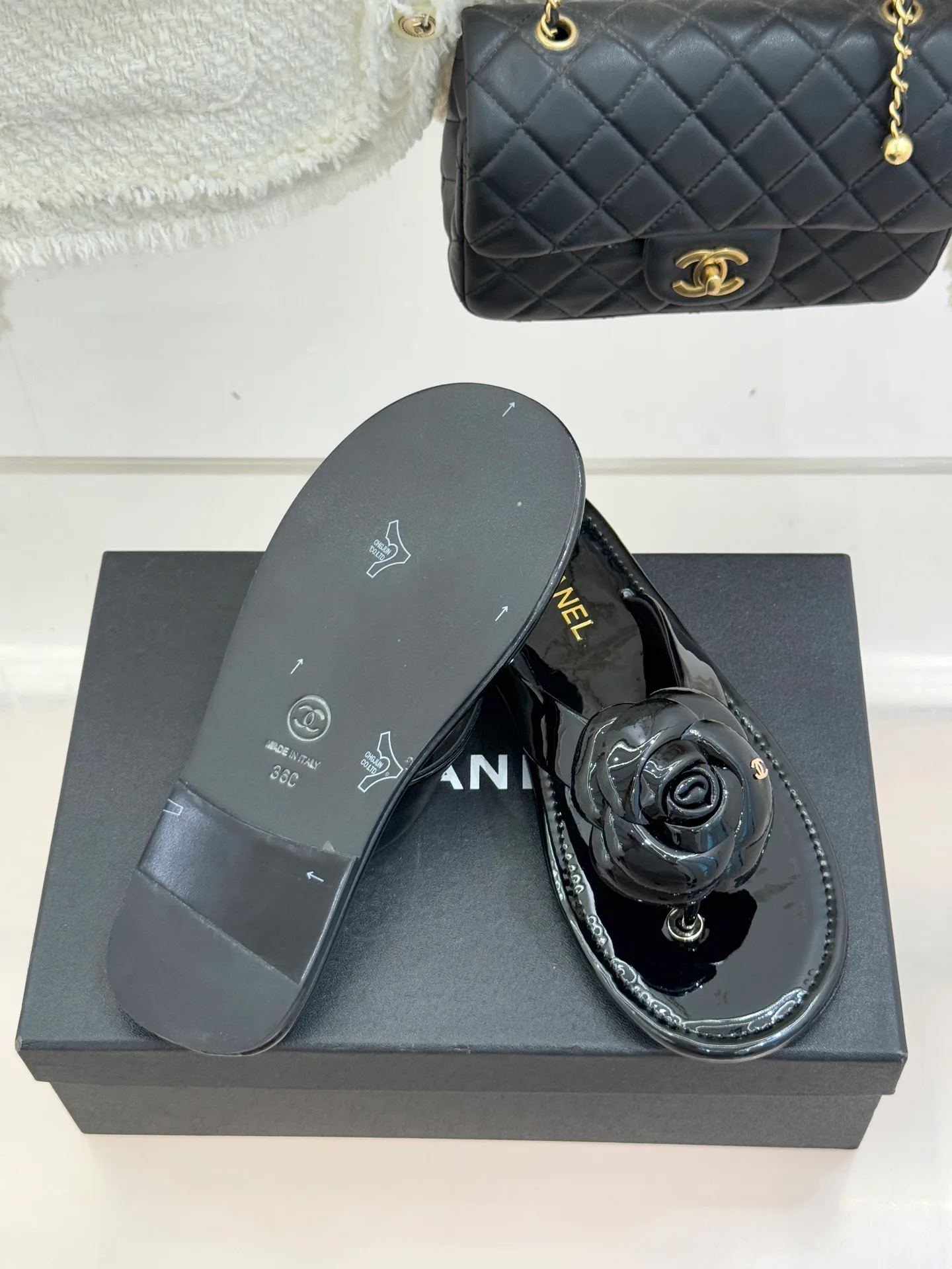 Шлепанцы Женские Chanel 355843