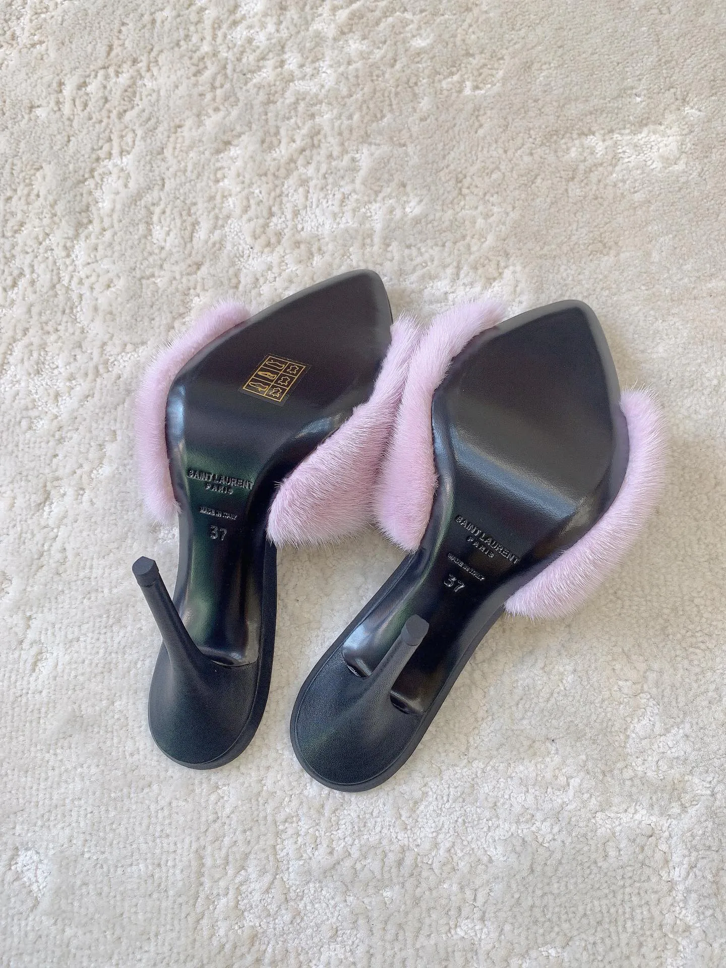 Босоножки Женские Saint Laurent 4560959