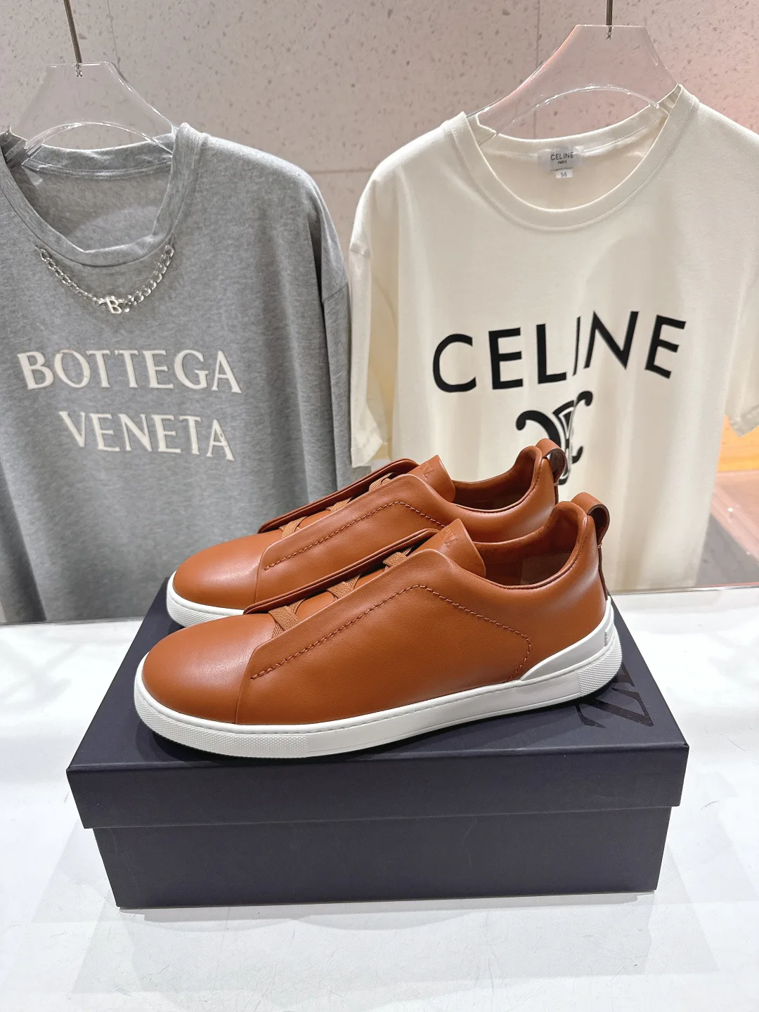 Слипоны Мужские Zegna 1293767