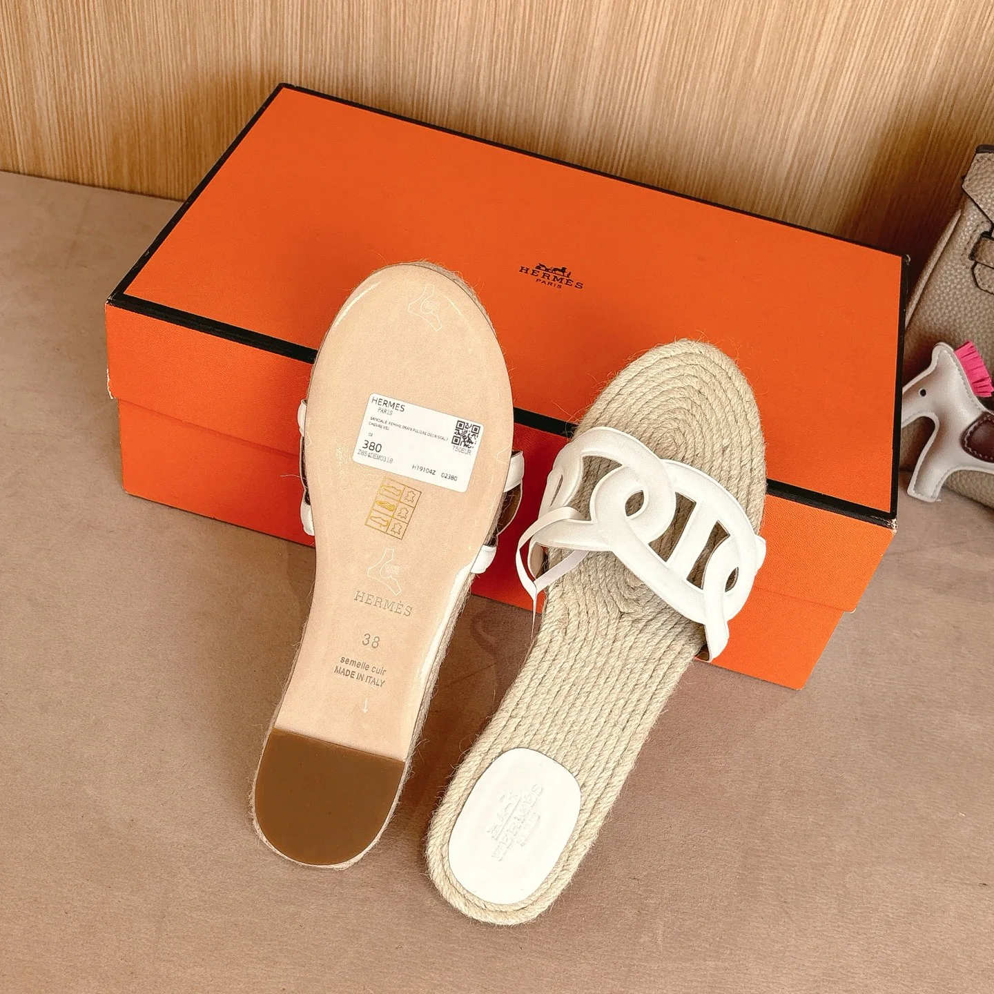 Шлепанцы Женские Hermes 491341