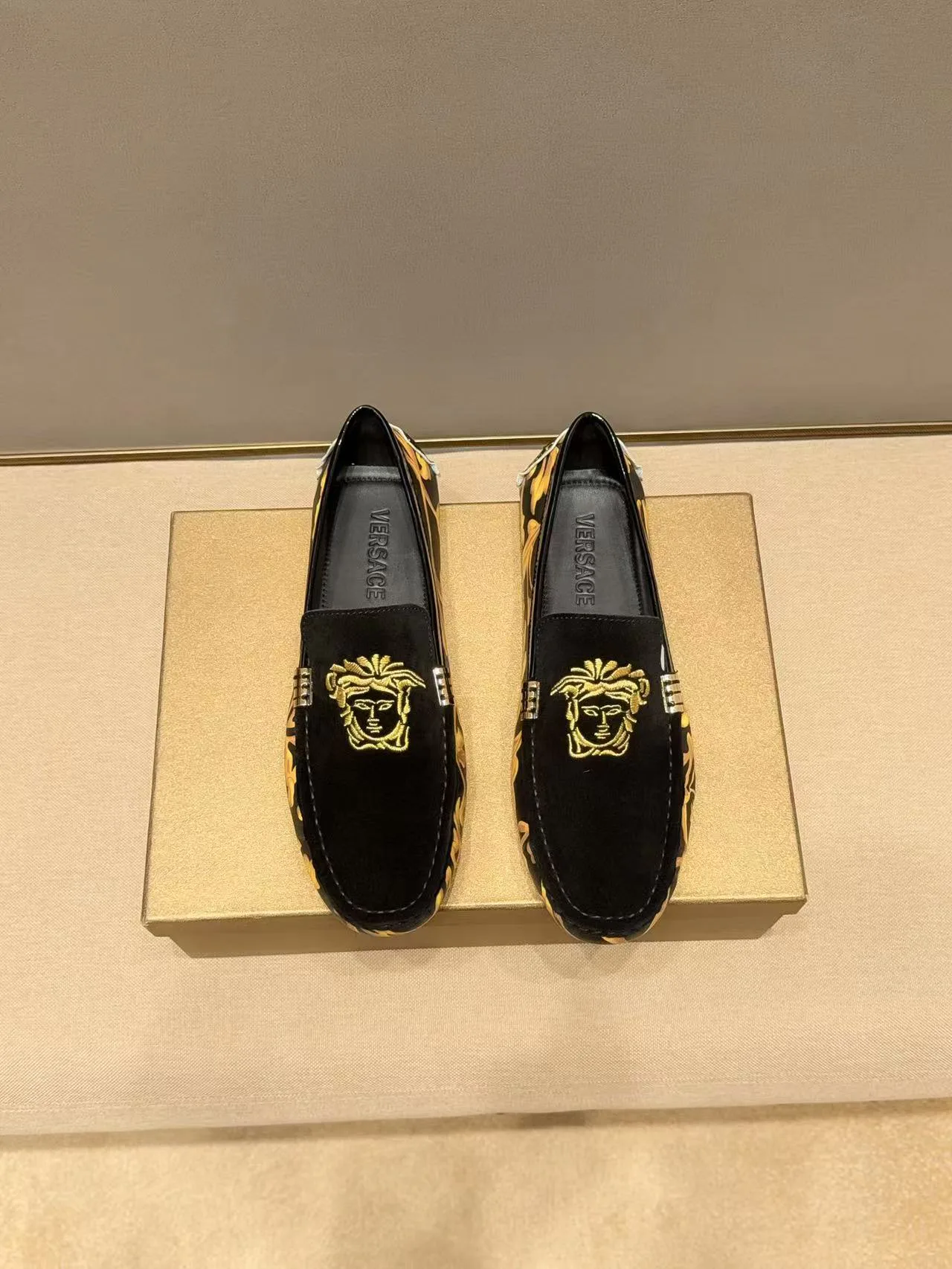 Мокасины Мужские Versace 1872438