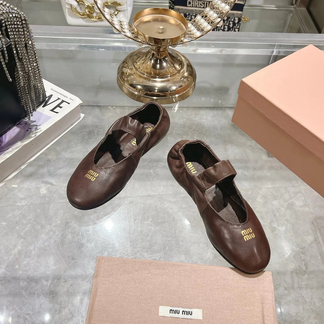 Балетки Женские Miu Miu 12847600