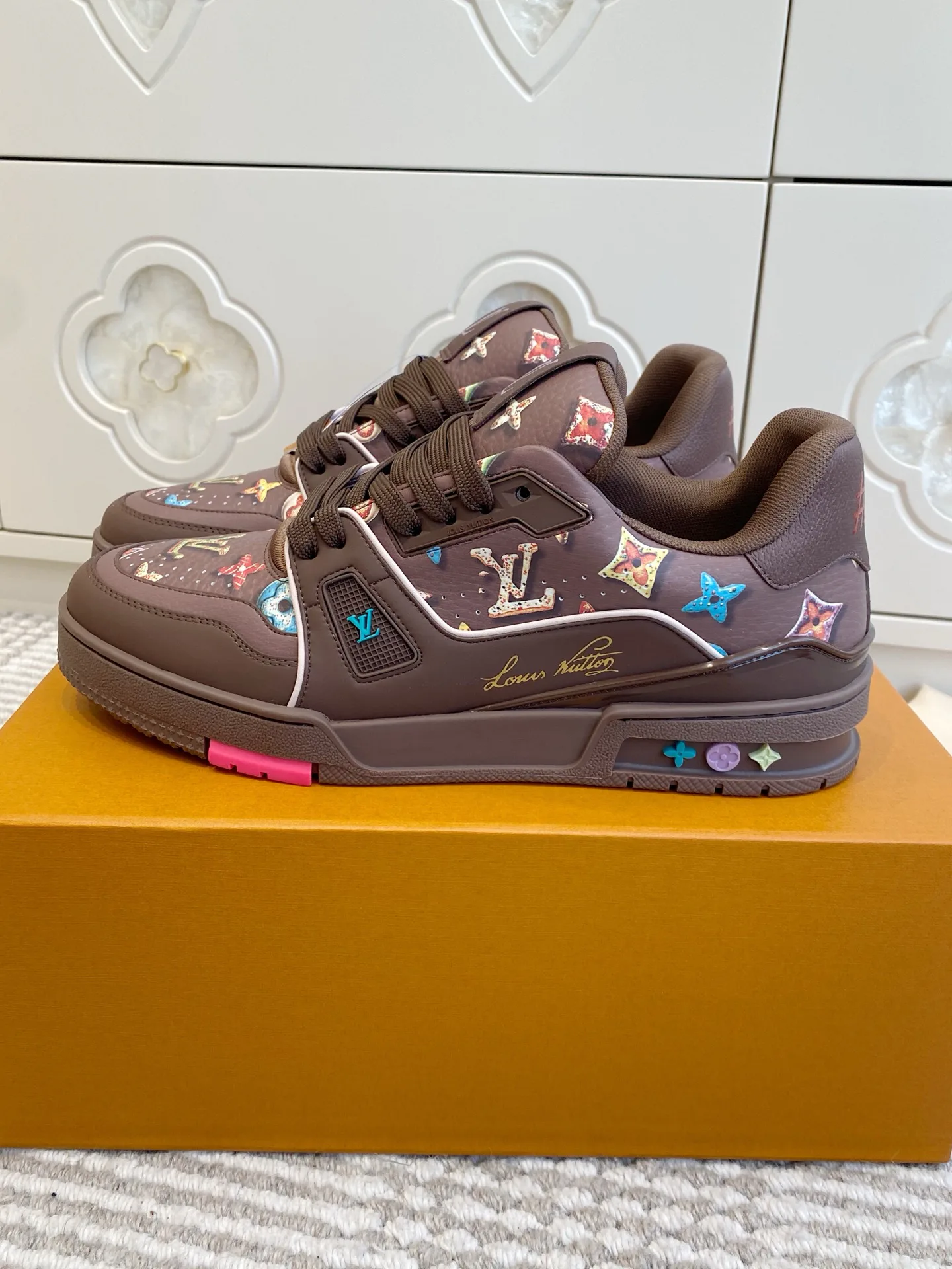 Кроссовки Женские Louis Vuitton 1654933