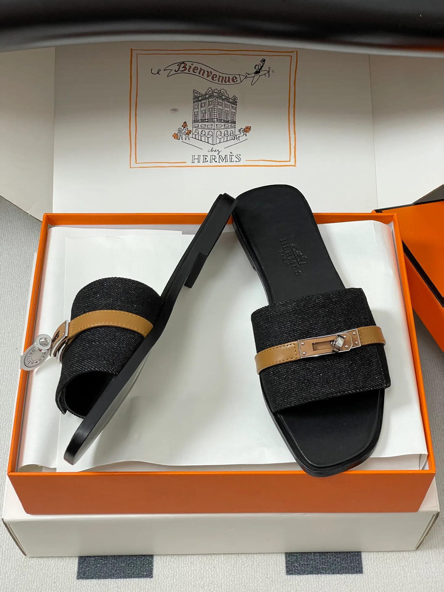 Шлепанцы Женские Hermes 59017