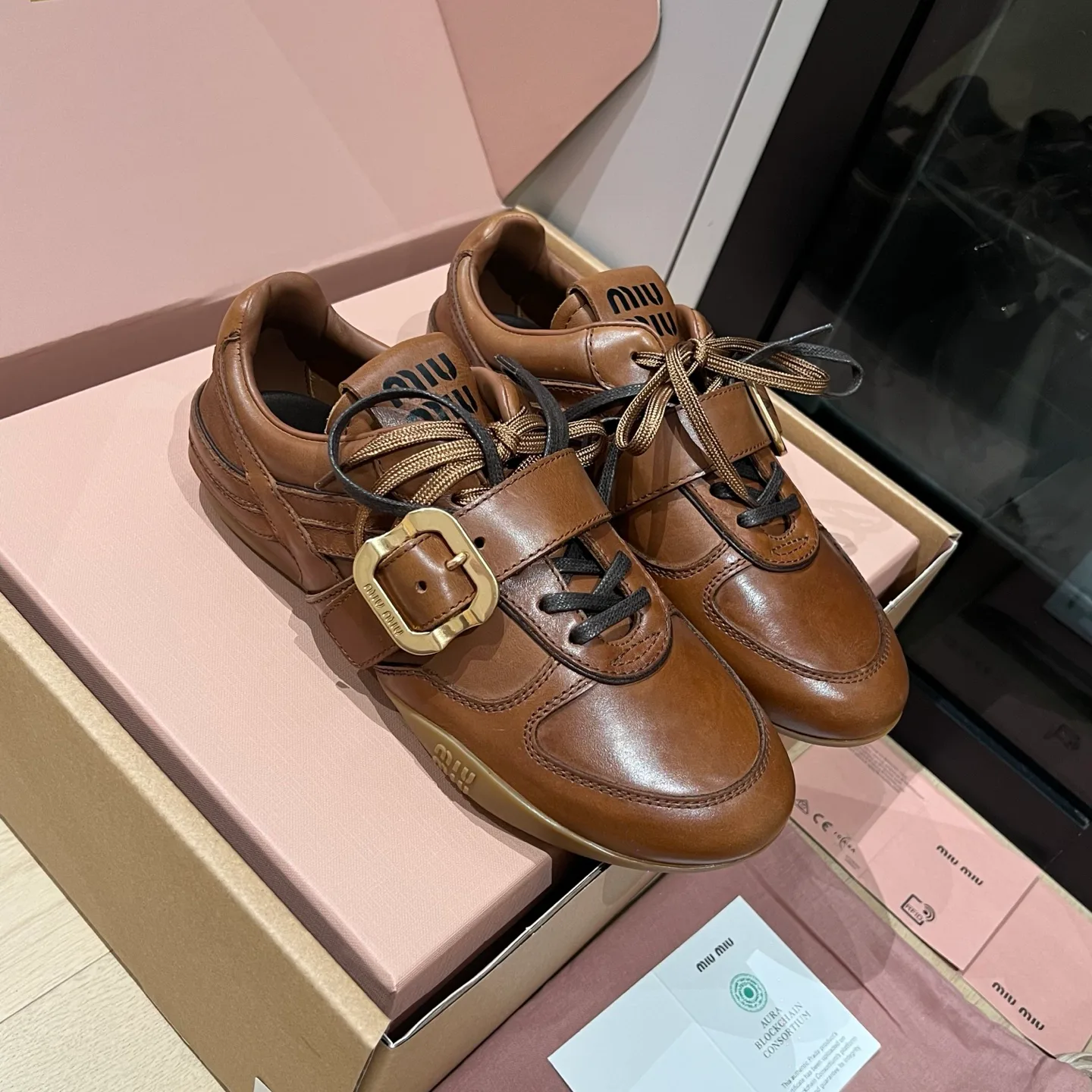 Кроссовки Женские Miu Miu 1535100