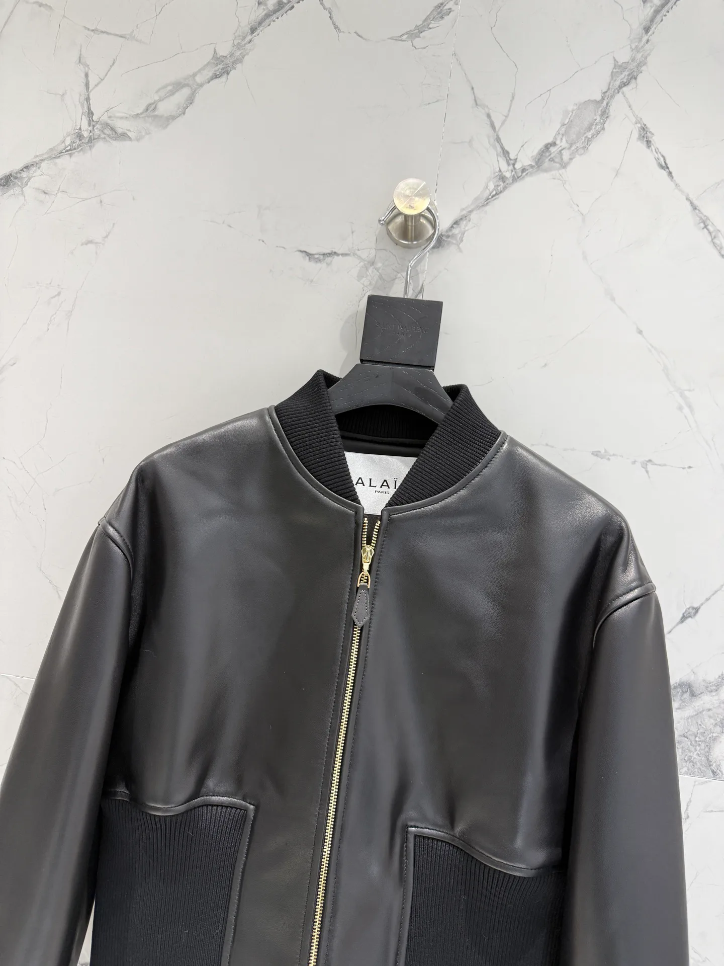 Кожаные Куртки И Дублёнки Женские Alaia 10624726