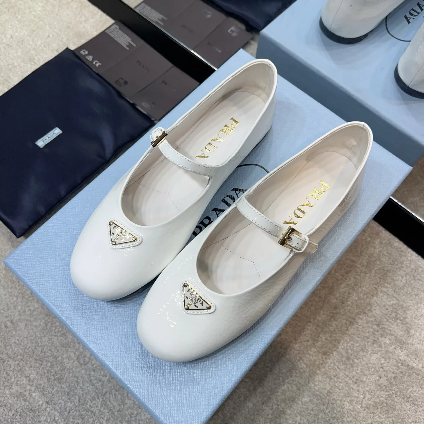 Балетки Женские Prada 11420064