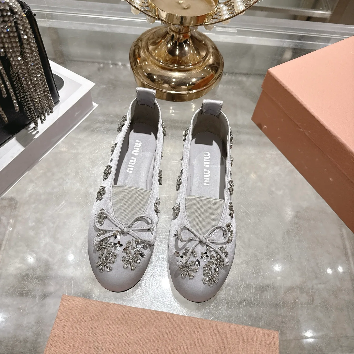 Балетки Женские Miu Miu 1348212