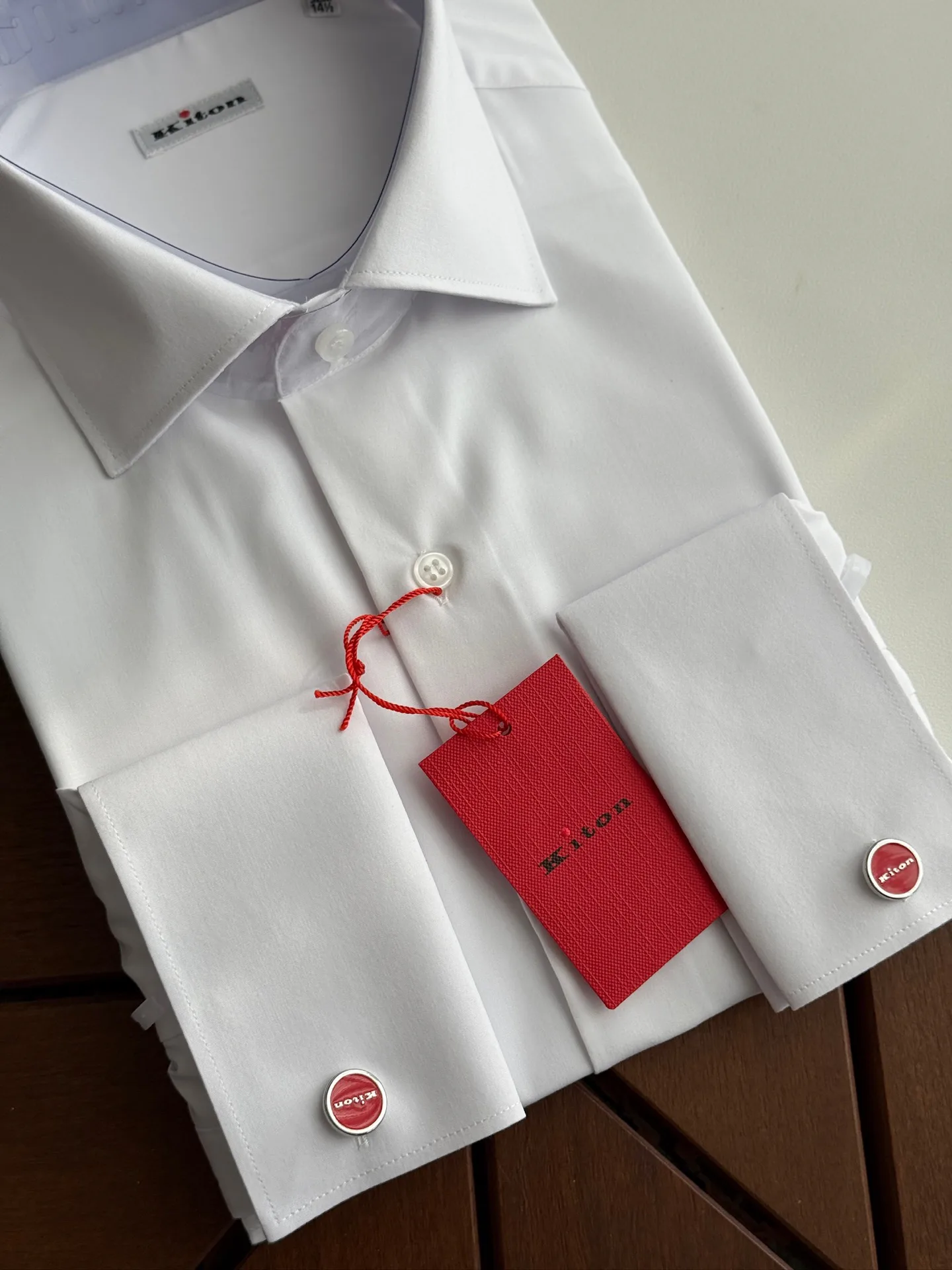 Рубашки Мужские Kiton 10629421