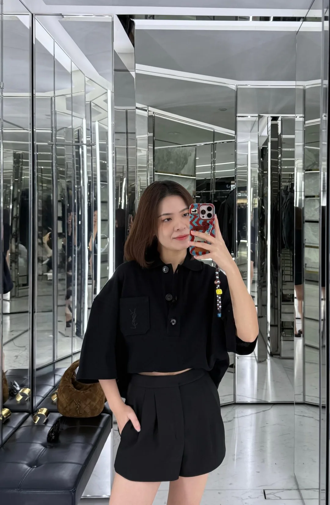 Рубашки Мужские Saint Laurent 5405635