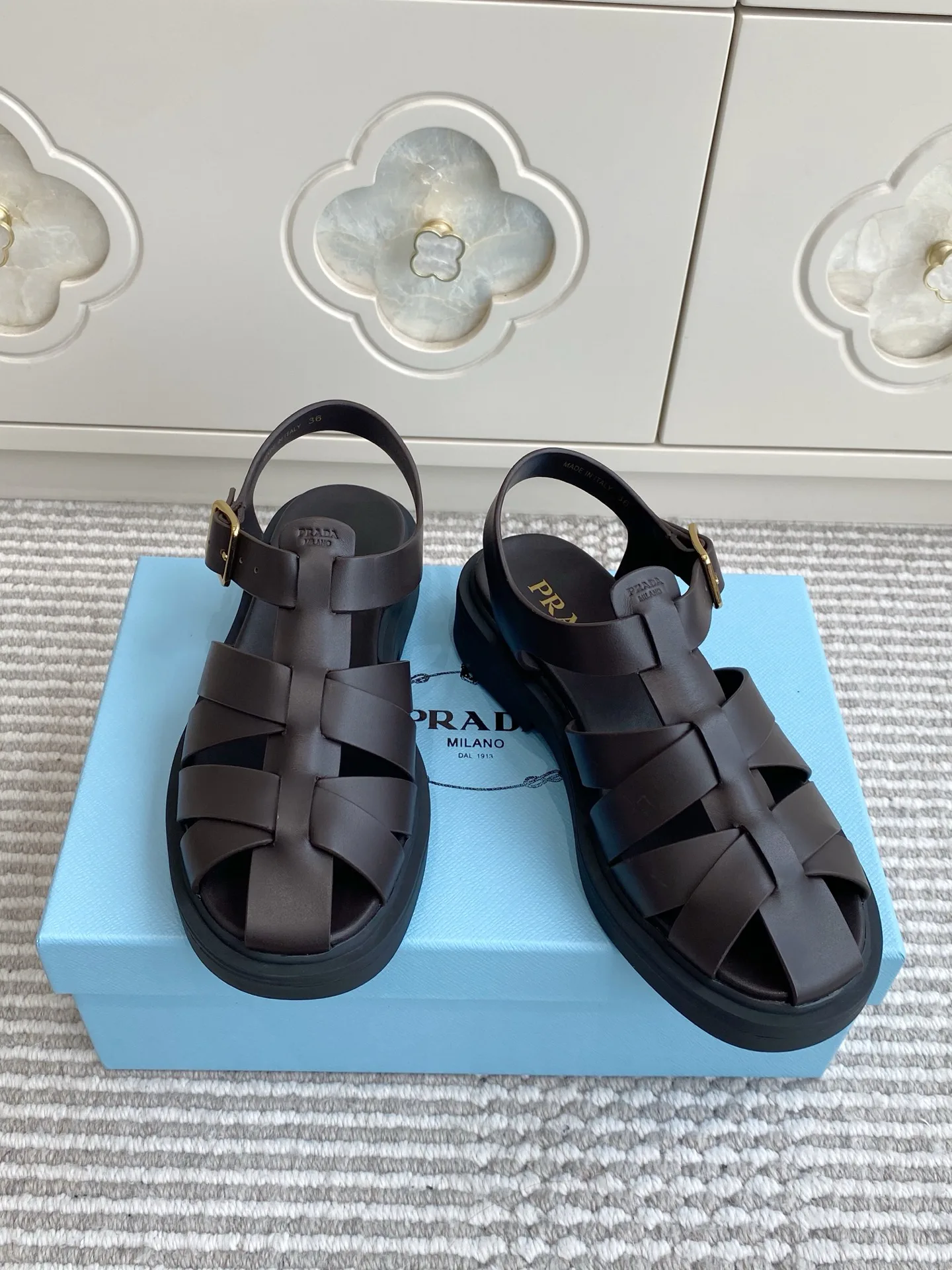 Сандалии Женские Prada 13151698