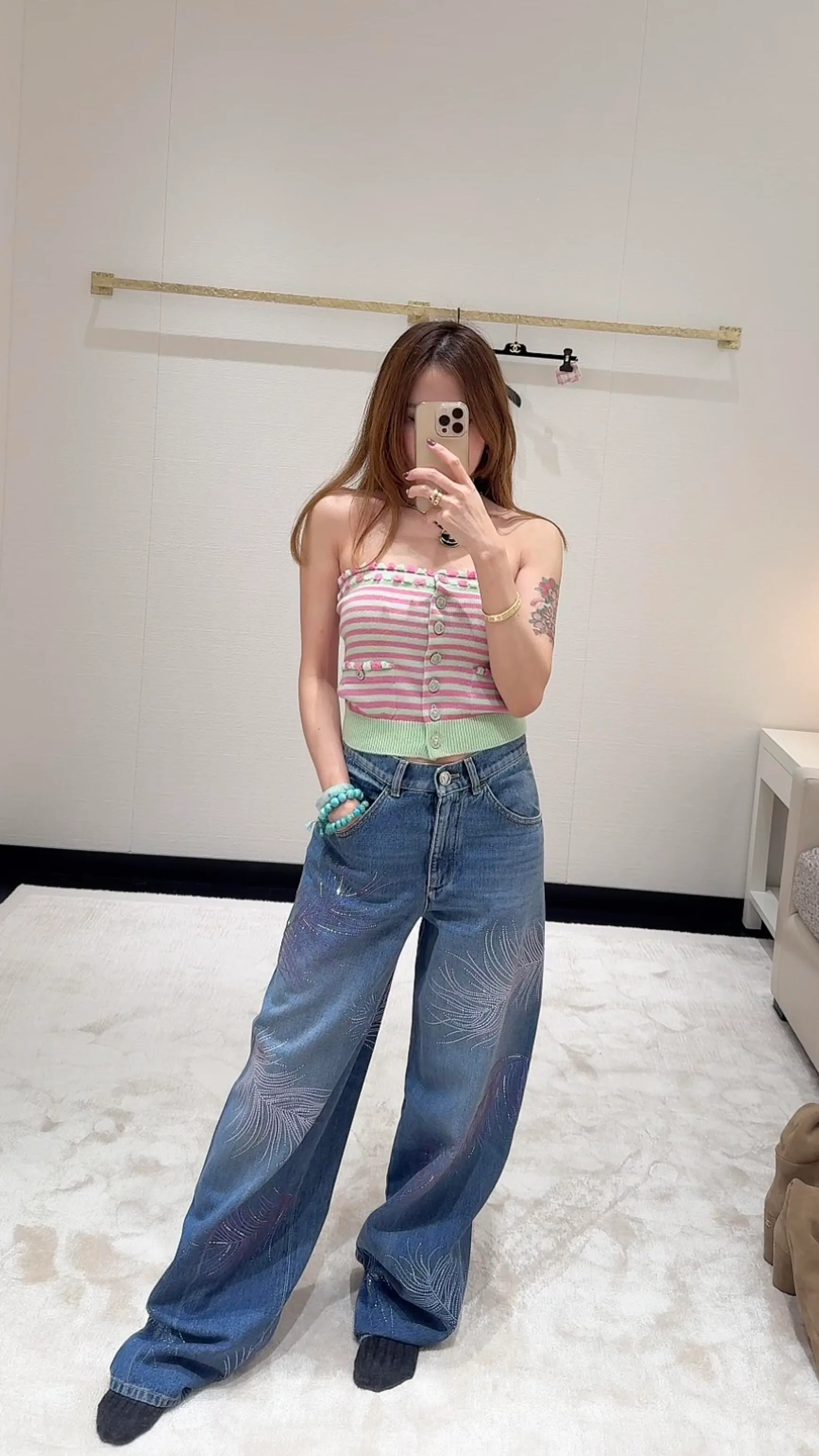 Джинсы Женские Chanel 1866525