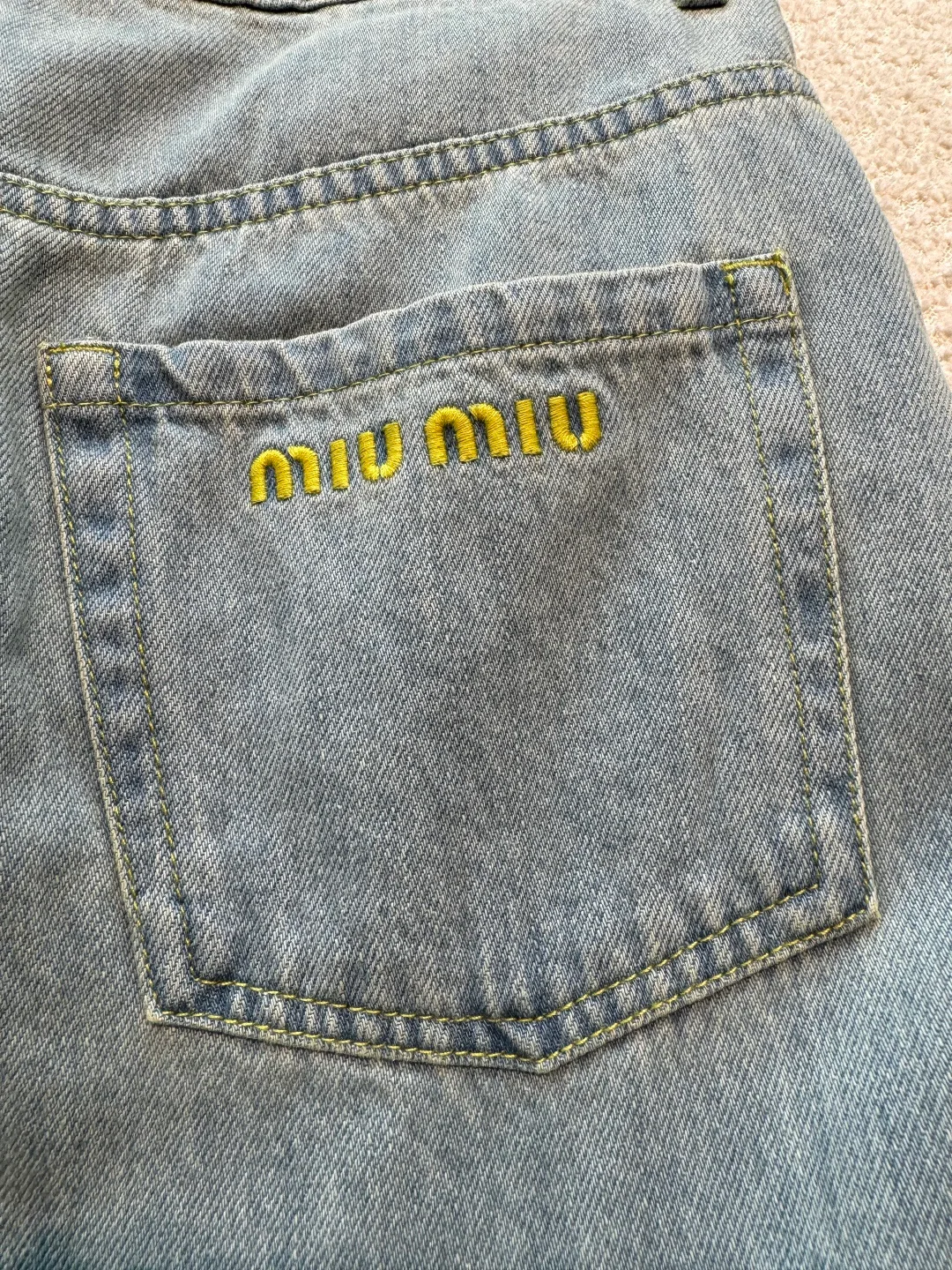 Джинсы Женские Miu Miu 12938724