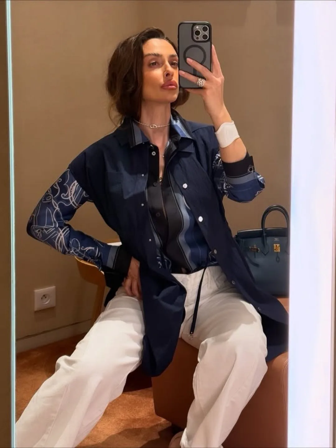 Рубашки Женские Hermes 18934486