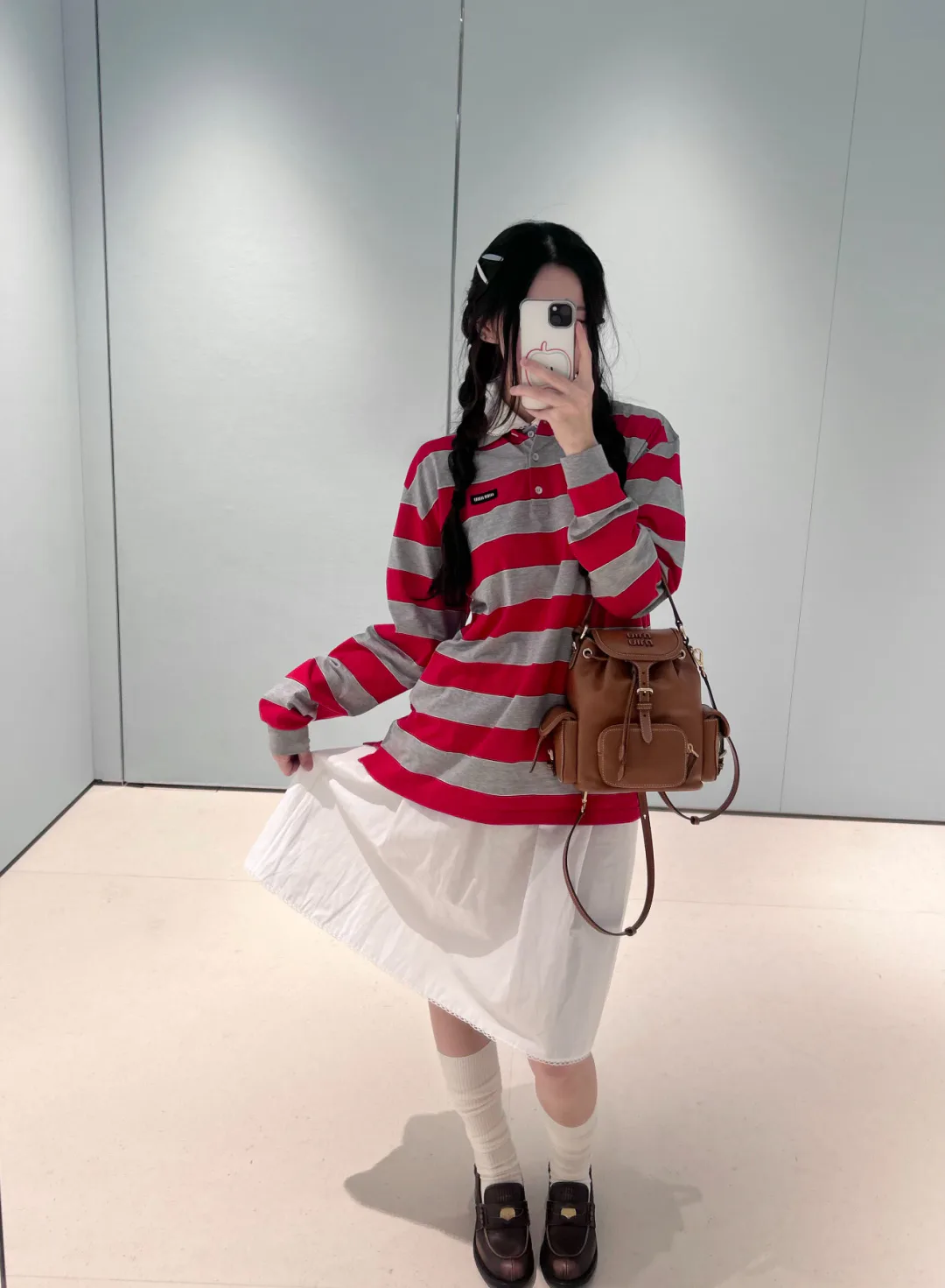 Лонгсливы Женские Miu Miu 5607793