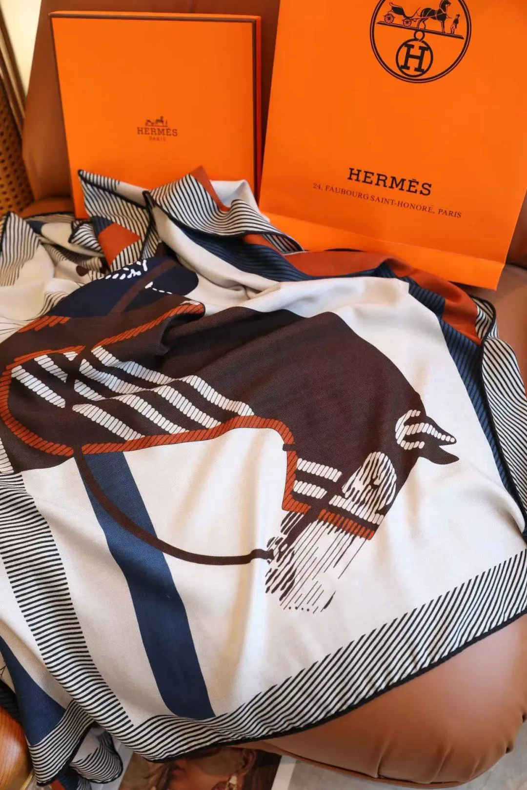Шарфы Hermes 473265