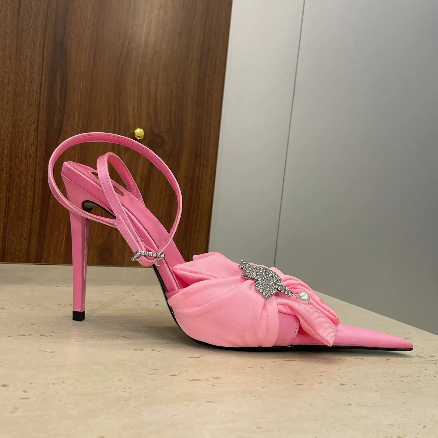 Босоножки Женские Saint Laurent 3009078