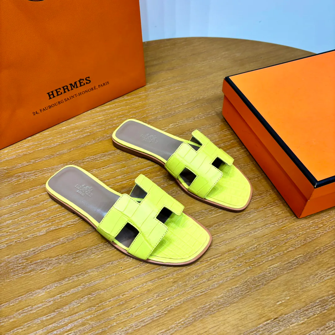 Шлепанцы Женские Hermes 4556188