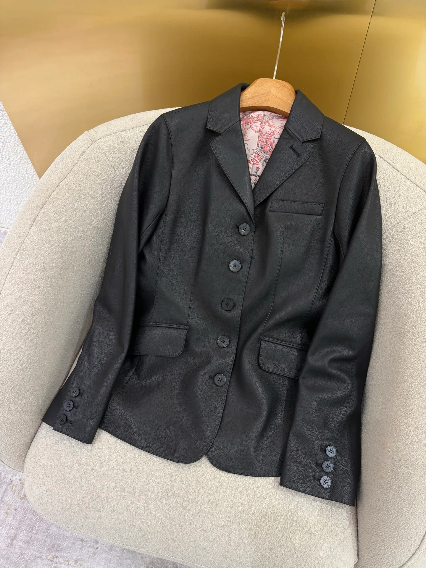Кожаные Куртки И Дублёнки Женские Hermes 18172766