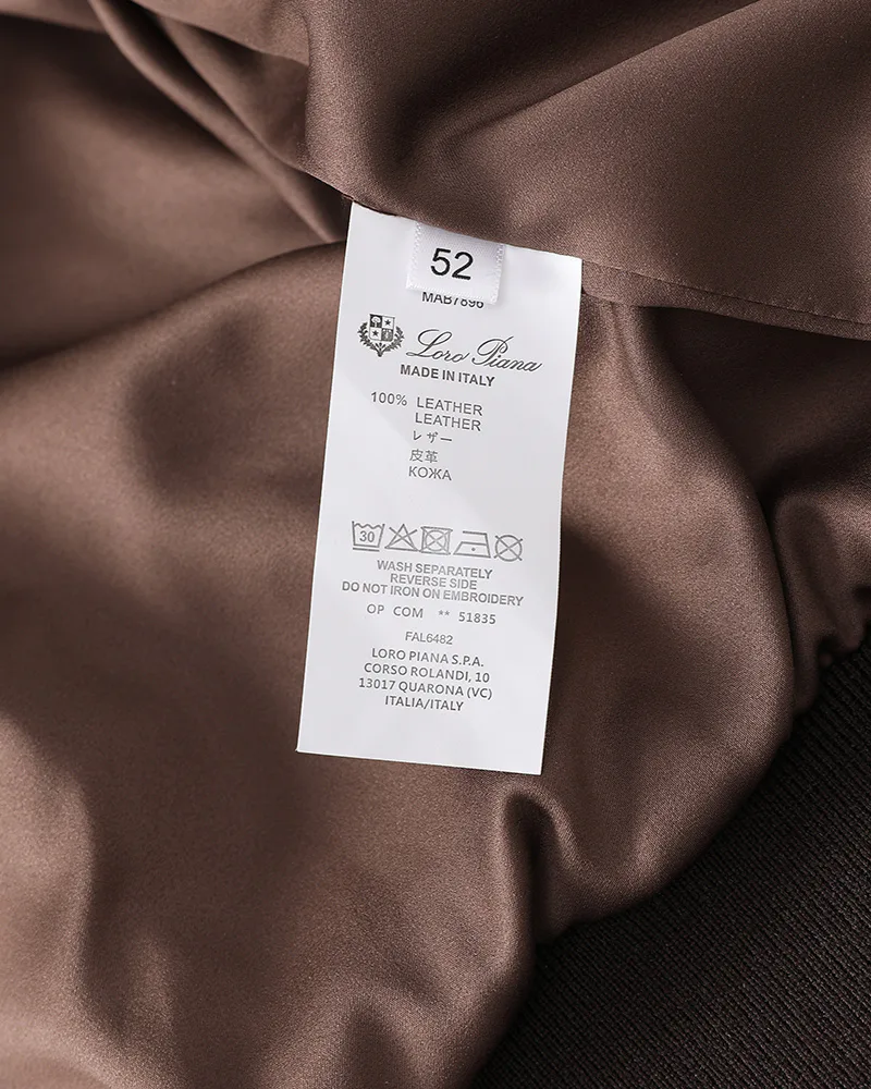Кожаные Куртки И Дублёнки Мужские Loro Piana 17952131