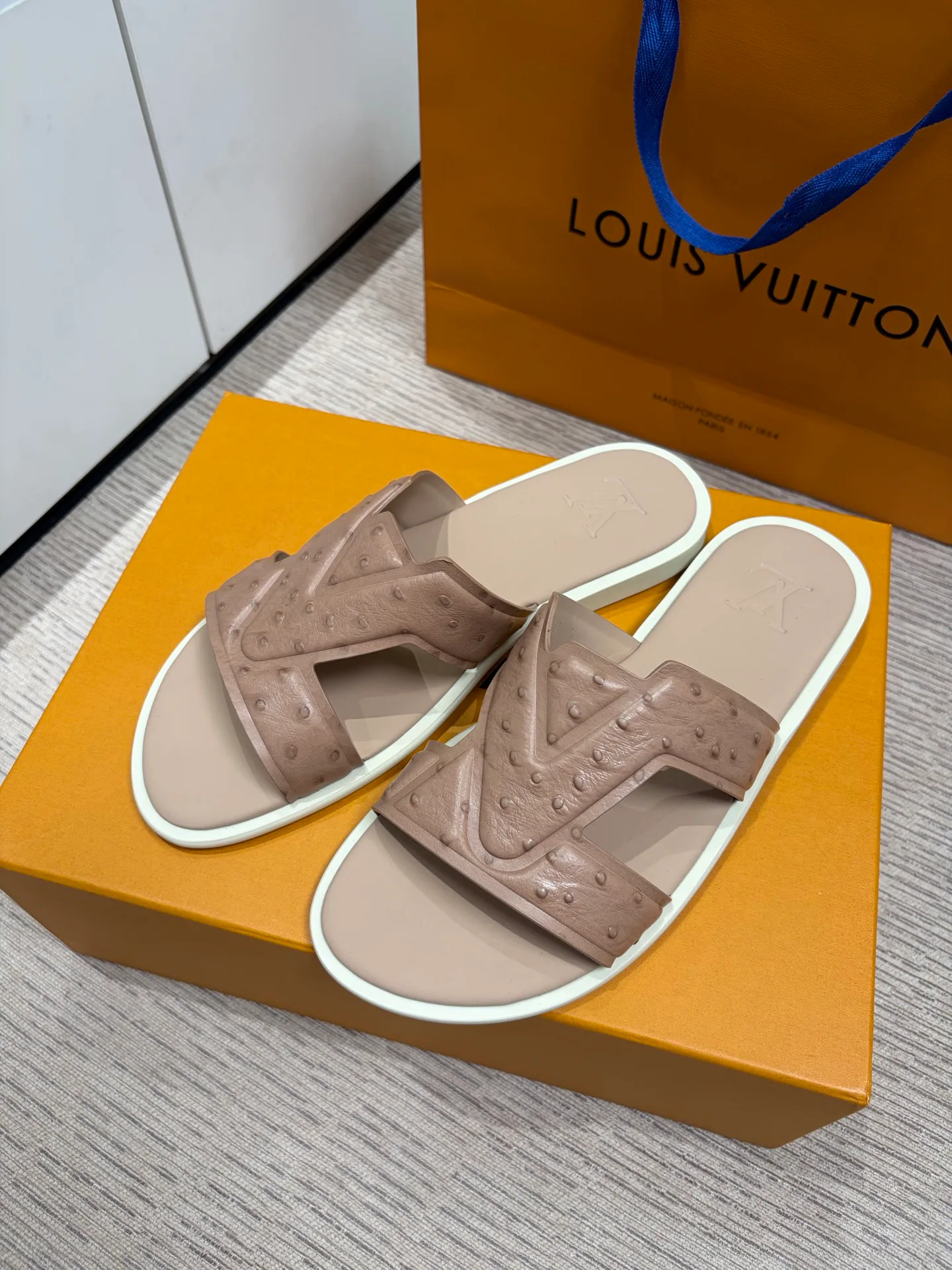 Шлепанцы Мужские Louis Vuitton 12826632