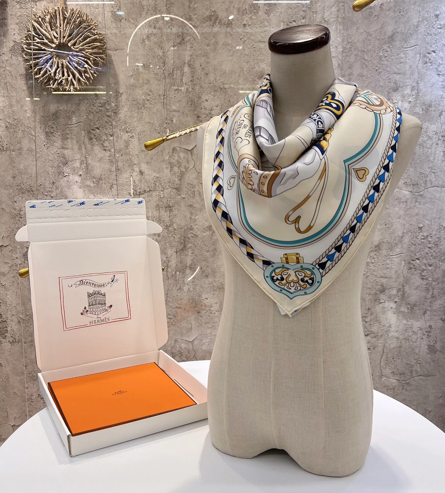 Шарфы Hermes 24225