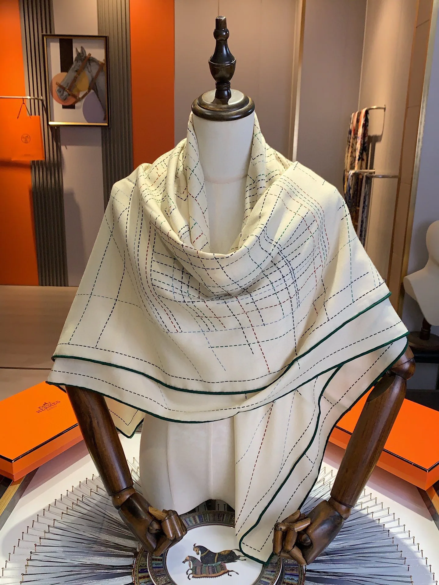 Шарфы Hermes 15316