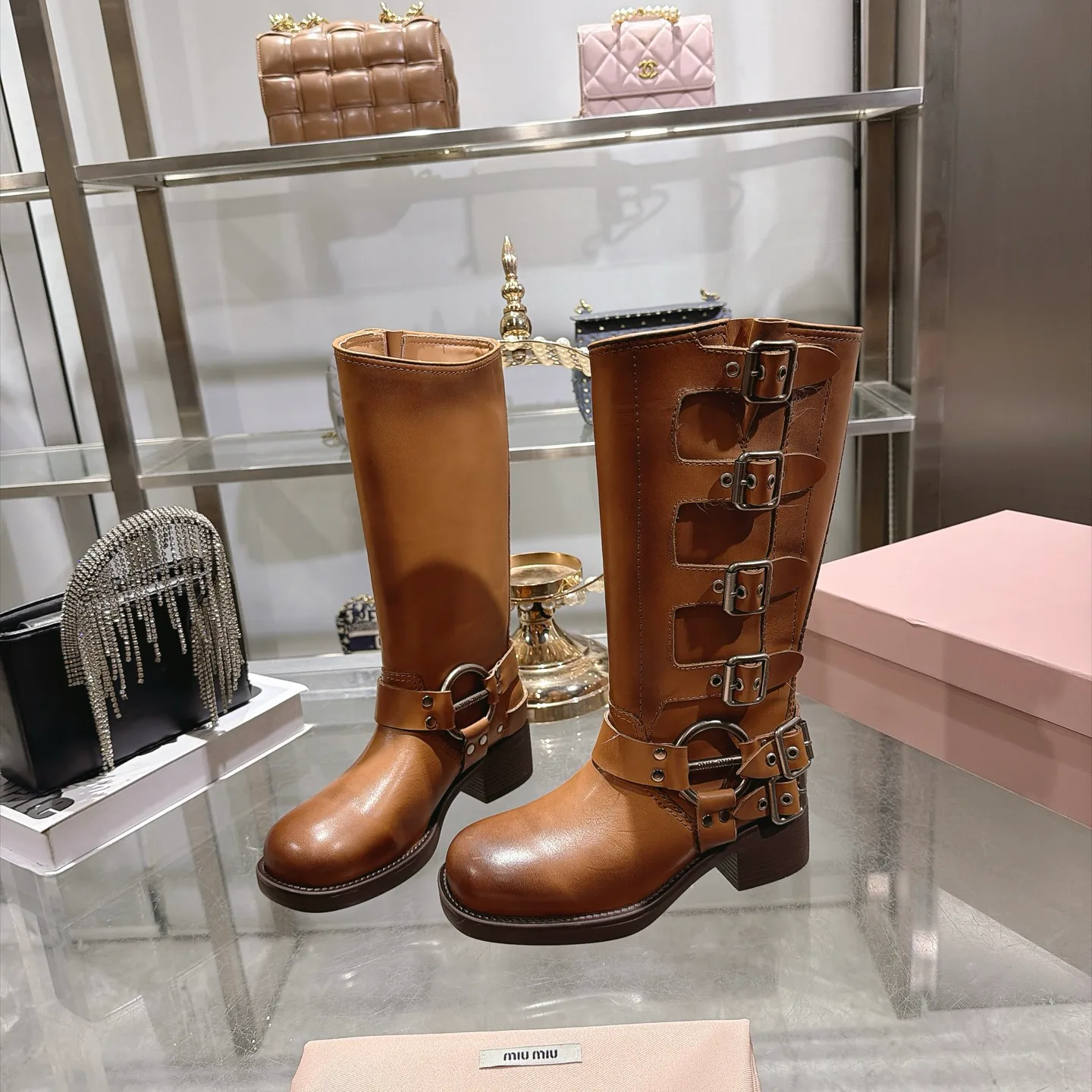 Сапоги Женские Miu Miu 18025419