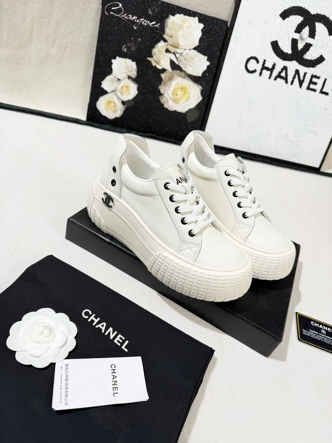 Кеды Женские Chanel 5883743