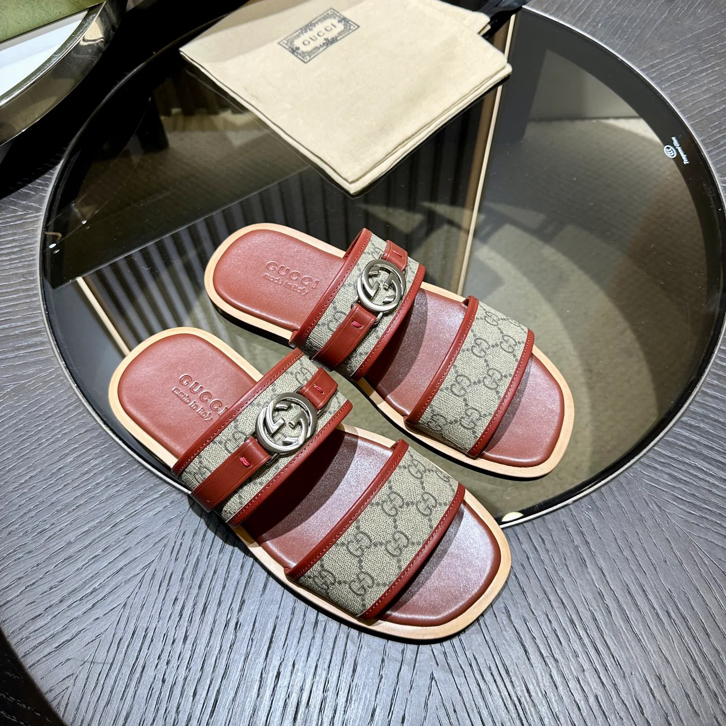 Шлепанцы Мужские Gucci 19322