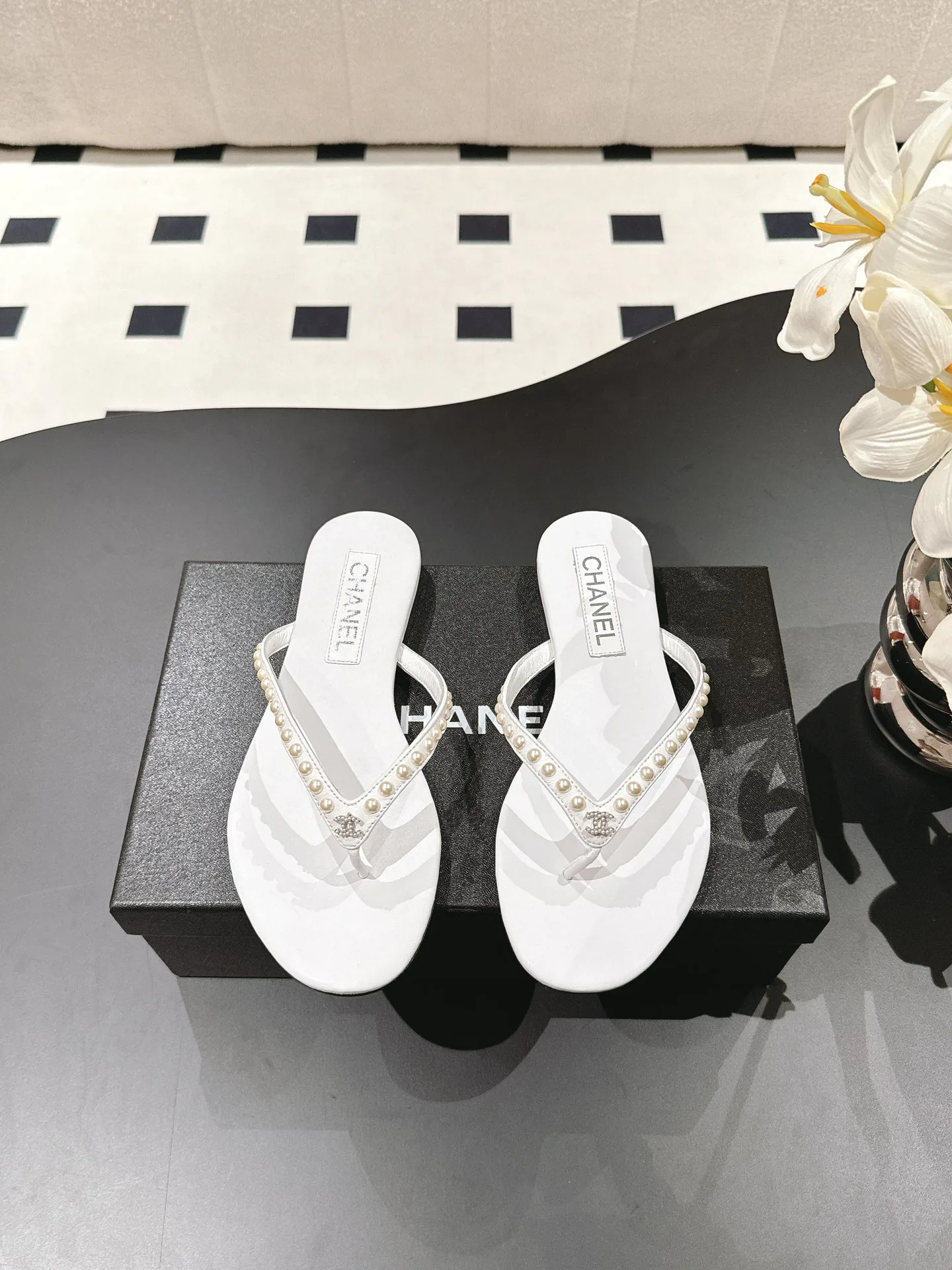 Шлепанцы Женские Chanel 26945