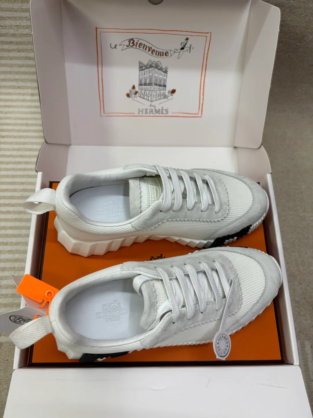 Кроссовки Мужские Hermes 17566528