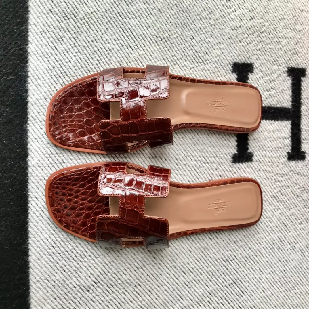 Шлепанцы Женские Hermes 3967464