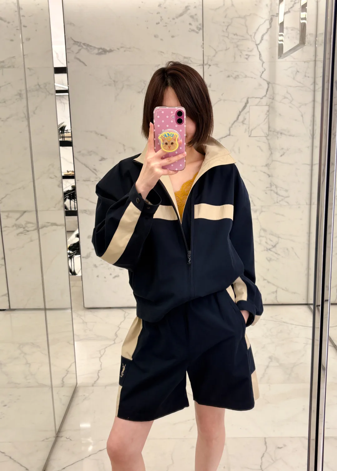 Шорты Женские Saint Laurent 18746443