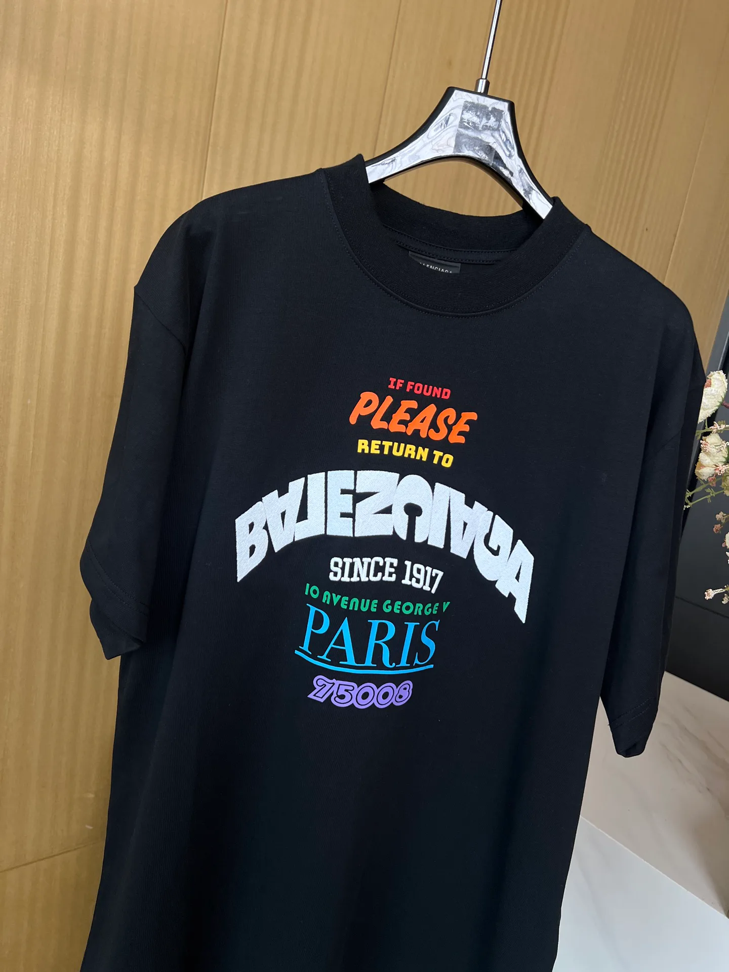 Футболки Мужские Balenciaga 12684891