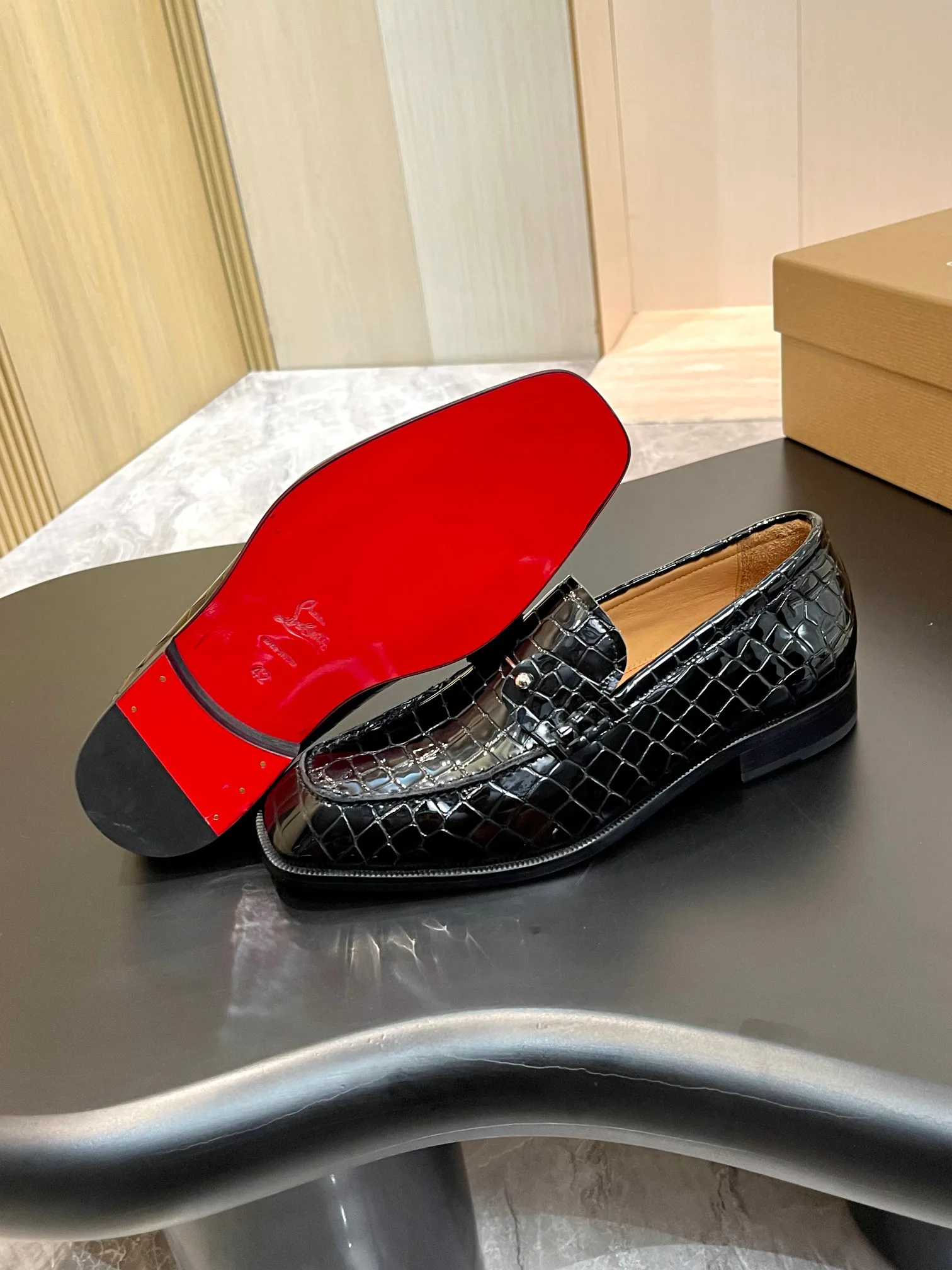 Лоферы И Туфли Мужские Christian Louboutin 18119124