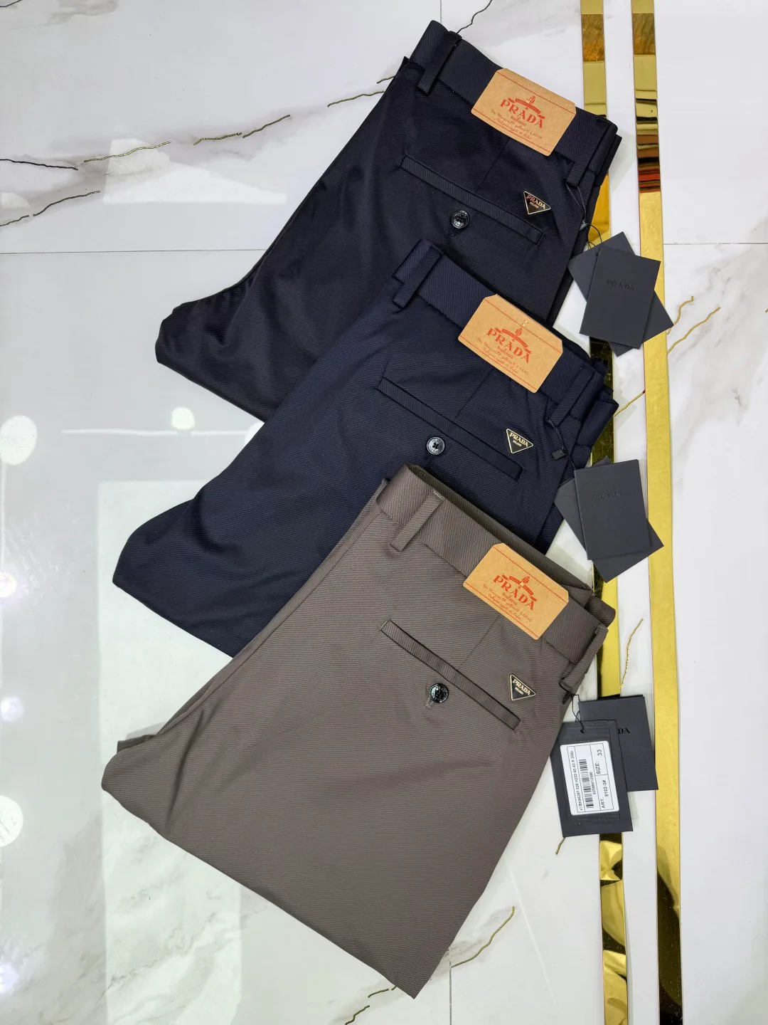 Брюки Мужские Prada 10629490