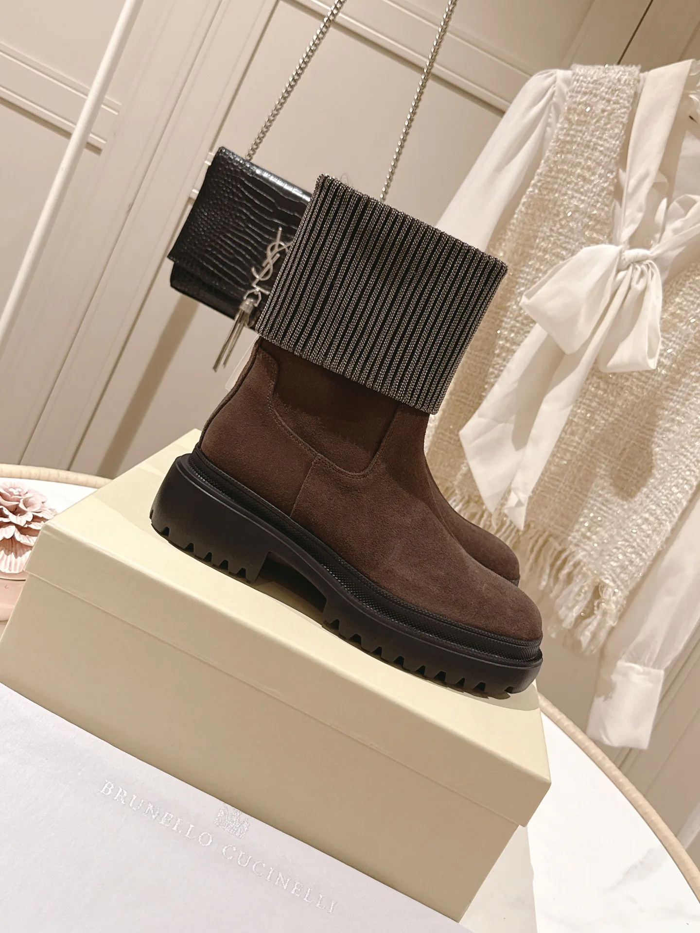 Ботинки Женские Brunello Cucinelli 96831