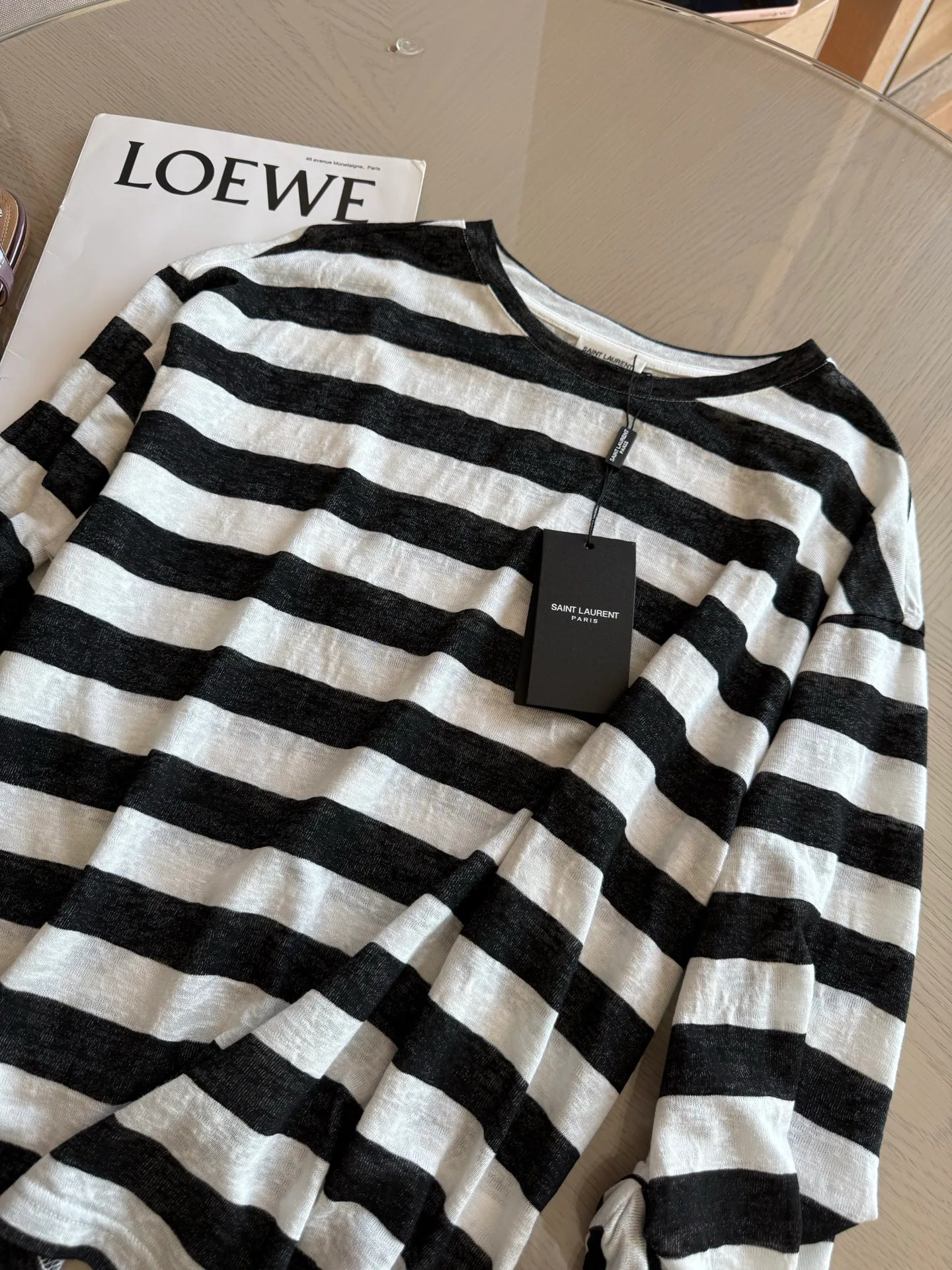 Лонгсливы Женские Saint Laurent 10945219