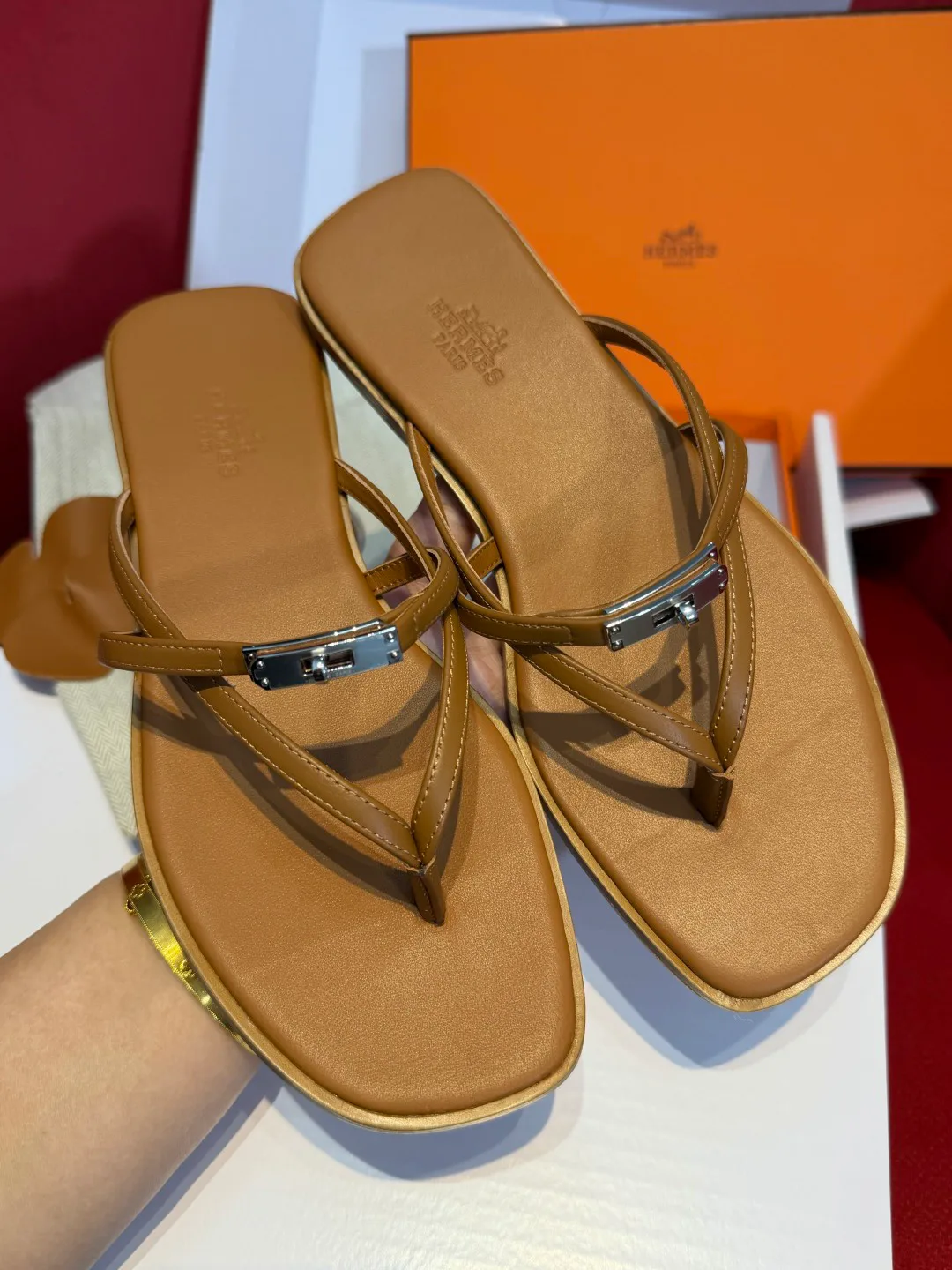 Шлепанцы Женские Hermes 11922566