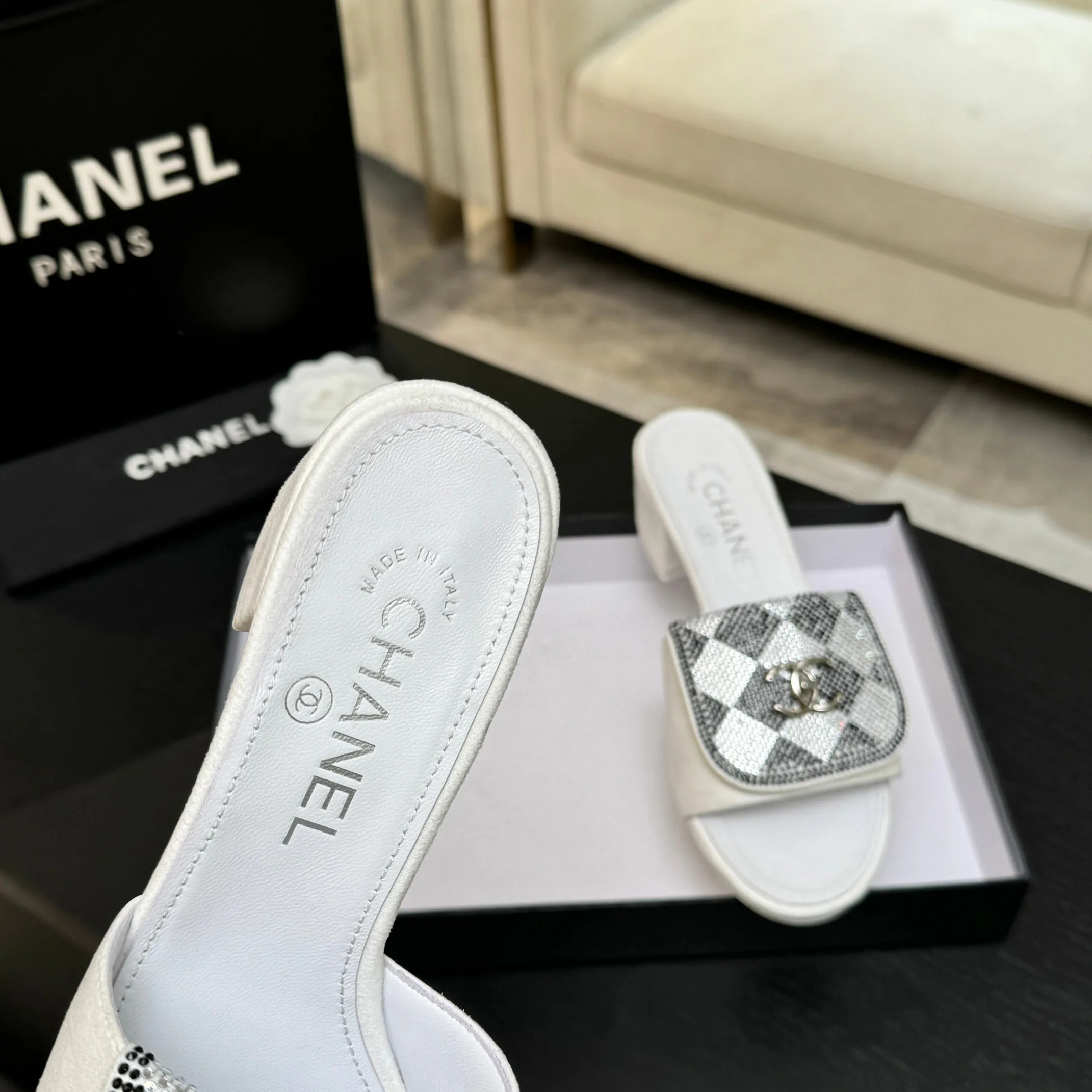 Босоножки Женские Chanel 1468222